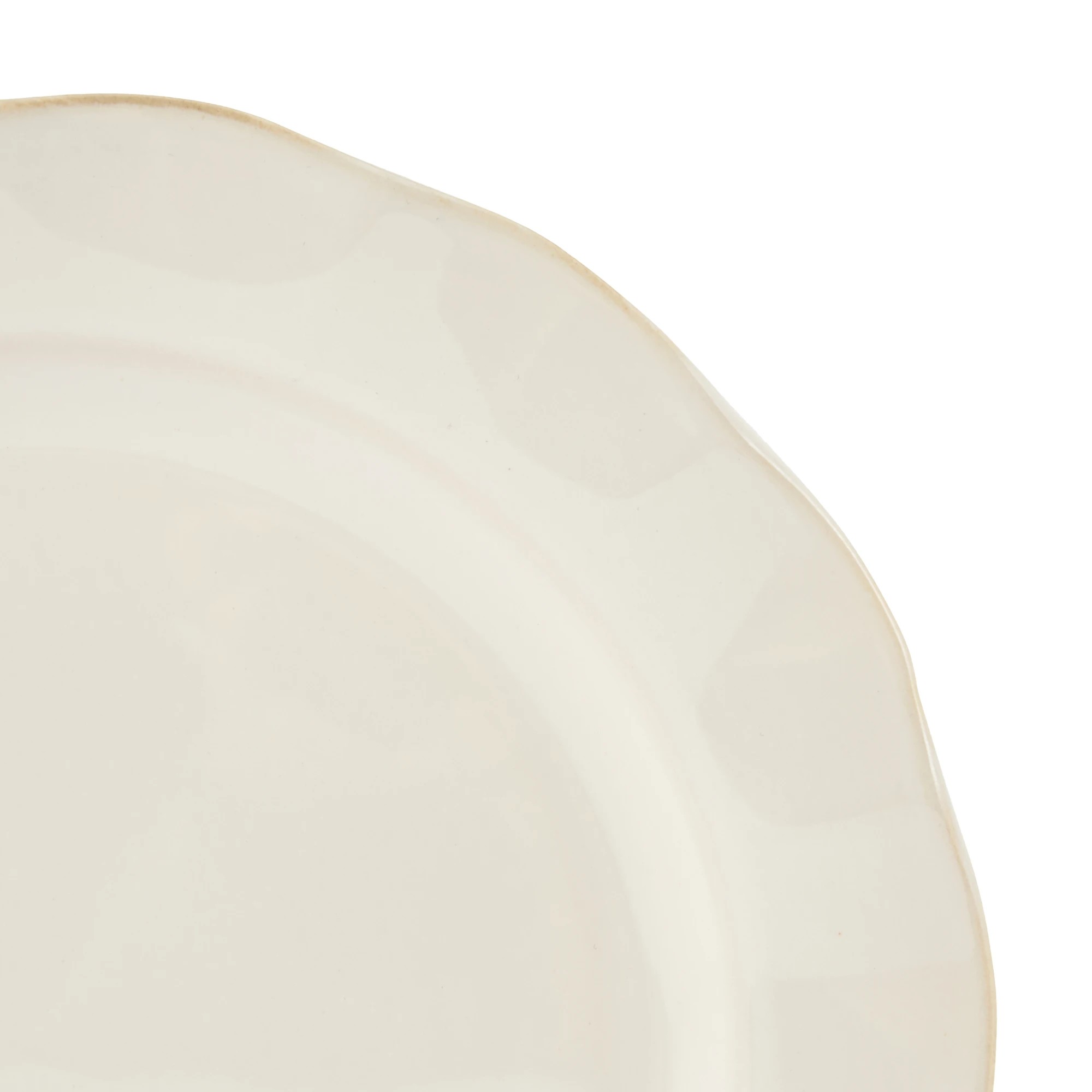 2 White Petal Dinner Plate, 2 of 4