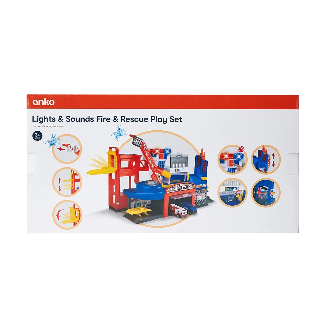 10 Lights, Sounds, Fire & Rescue Play Set, 10 of 10