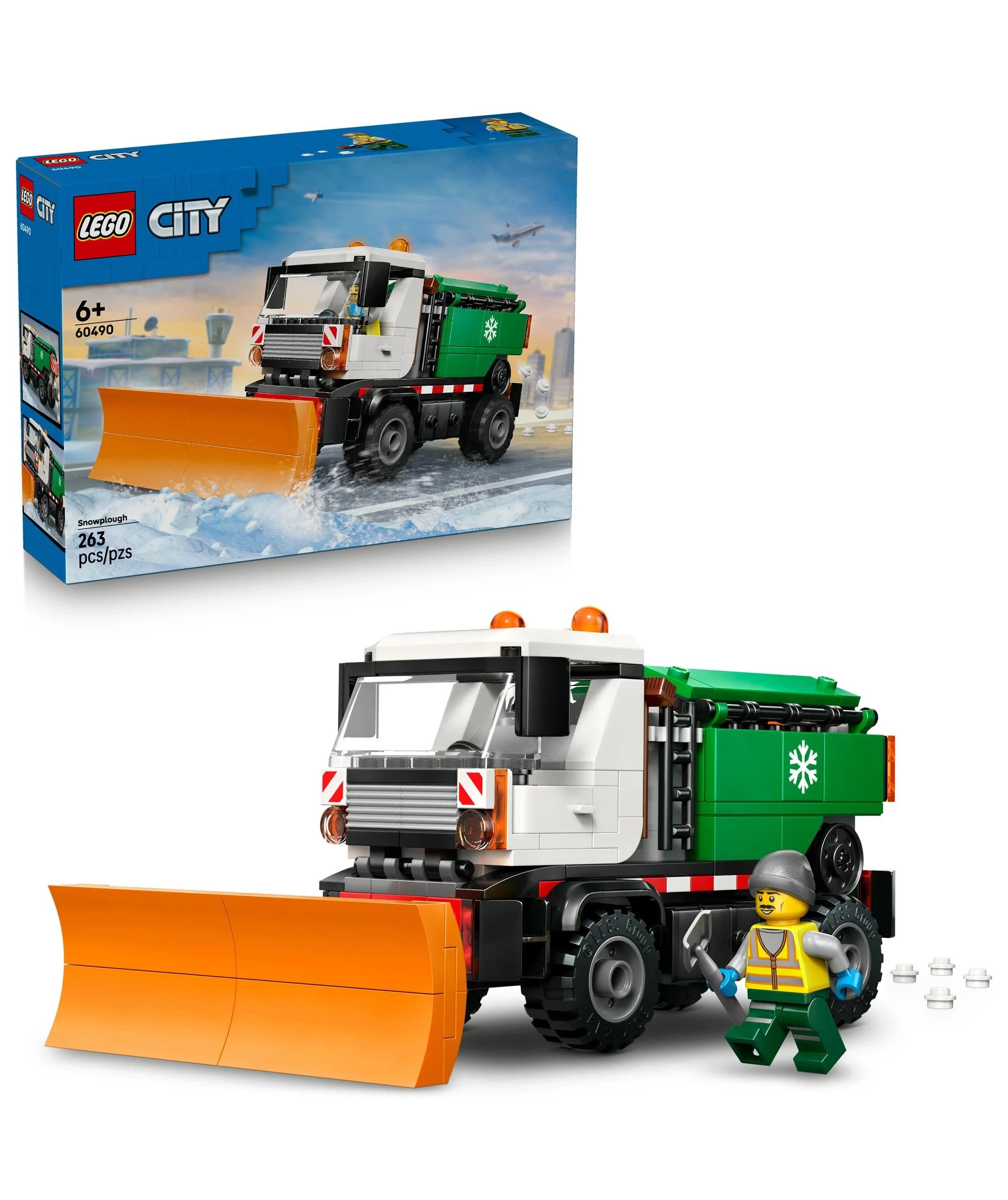 1 LEGO® City Snowplough 60490 - Multi, 1 of 10