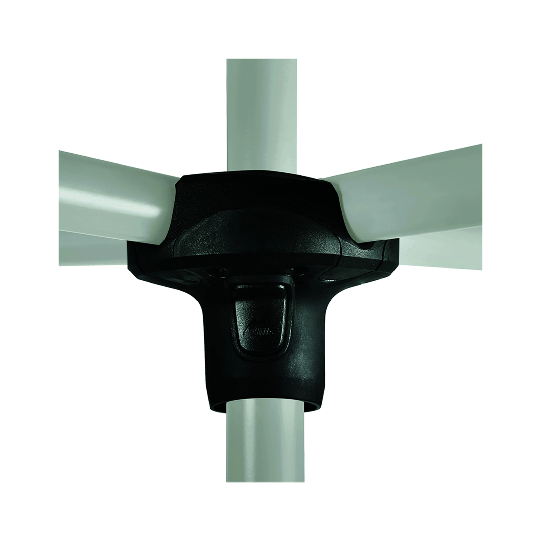 2 Hills 8 Line Rotary Galv Steel Clothesline Outdoor 58m Drying Space Surfmist
 - Natural, 2 of 2