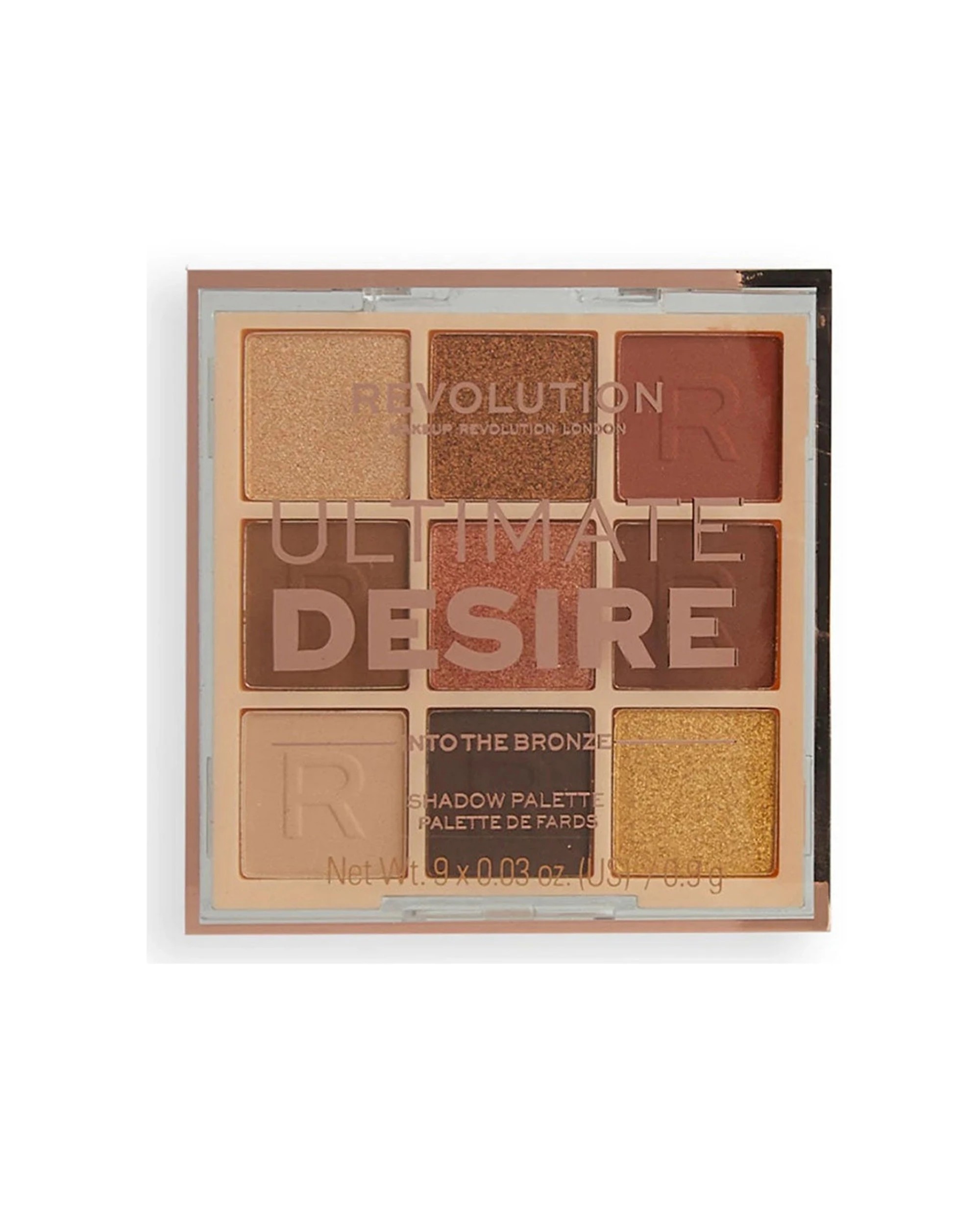 1 Revolution Beauty Ultimate Desire Eye Shadow Palette Into The Bronze, 1 of 1