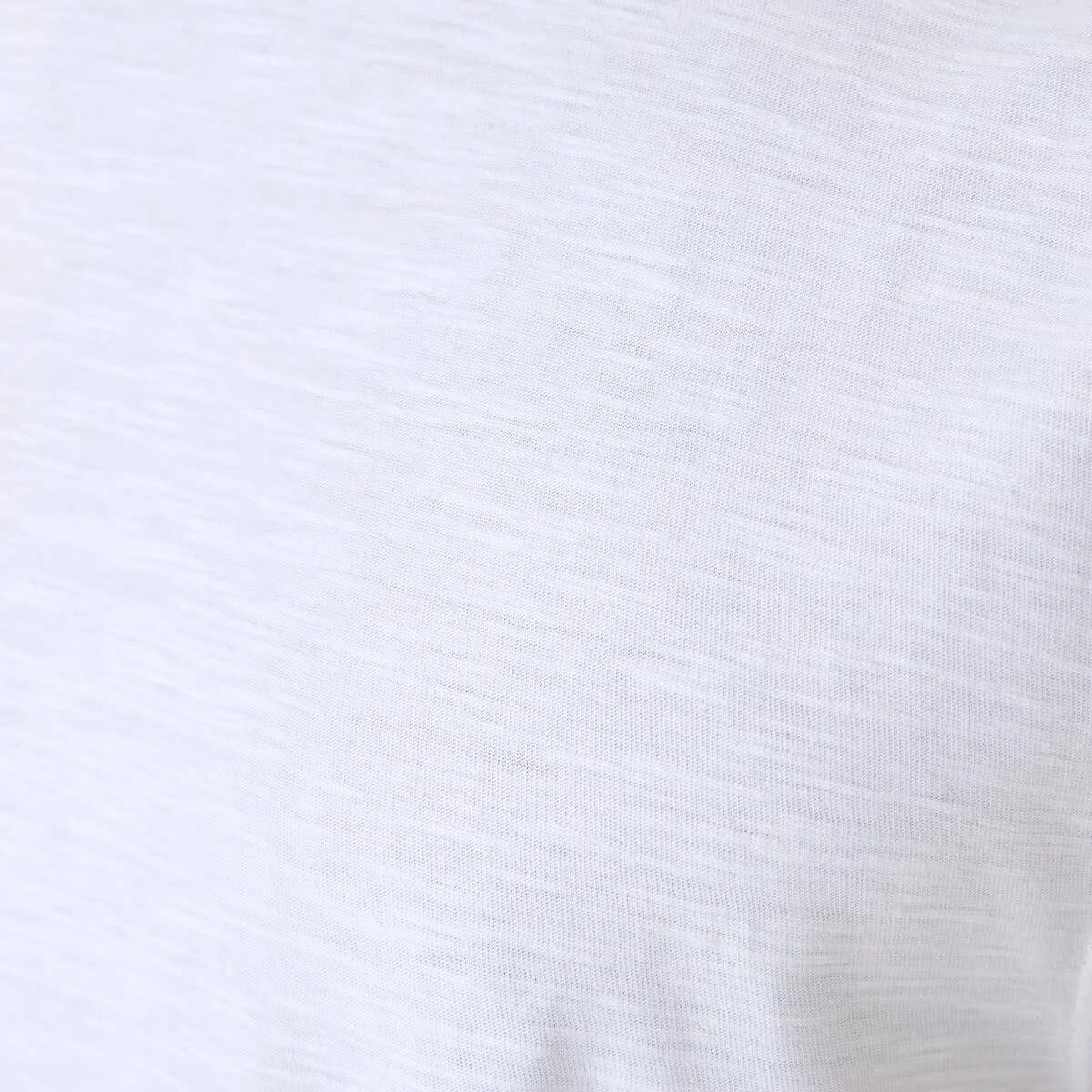 6 Oversized Slub Muscle WHITE, 6 of 6