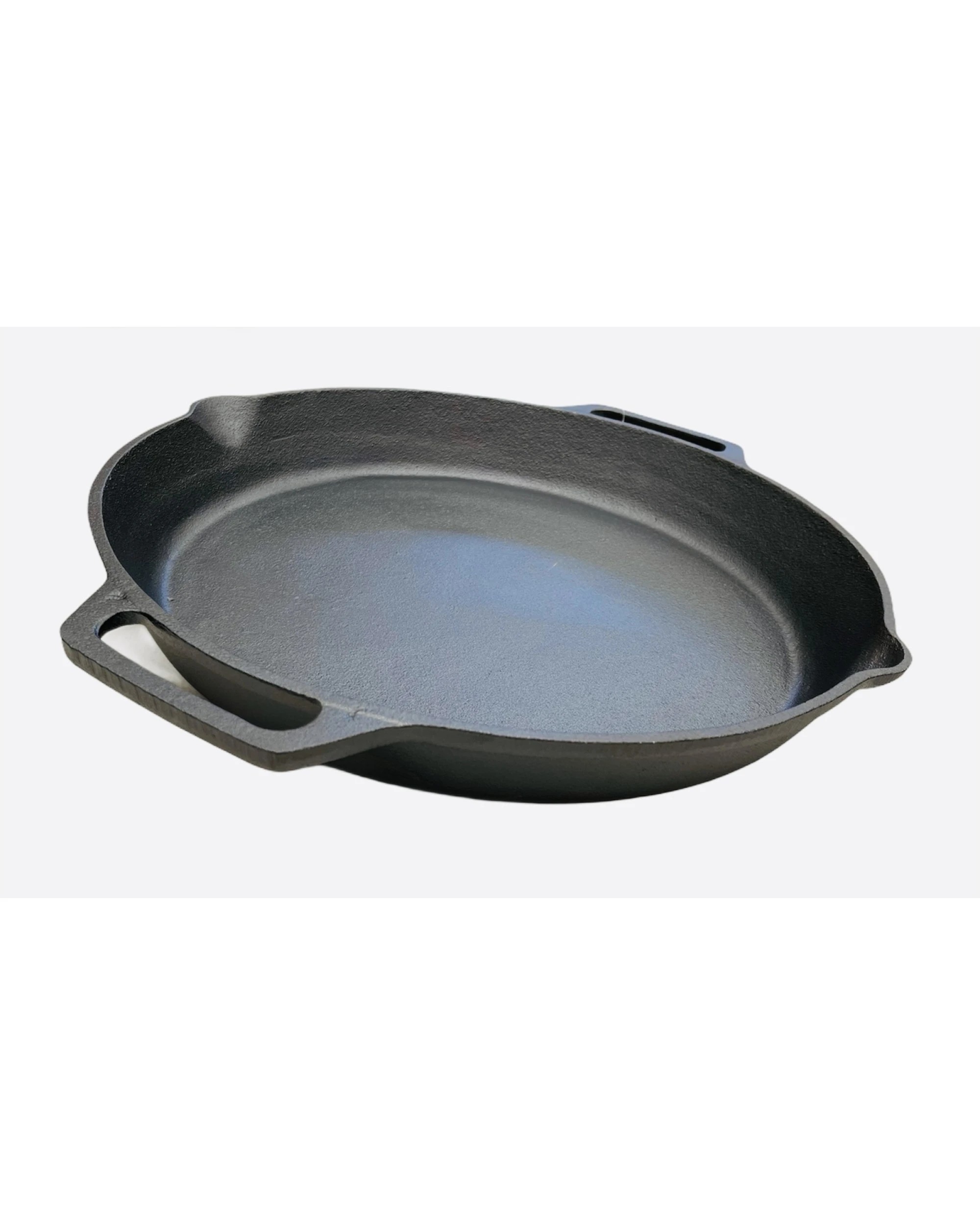 3 BR Home Cast Iron Paella Pan for Oven and Grill Cooking, 3 of 7