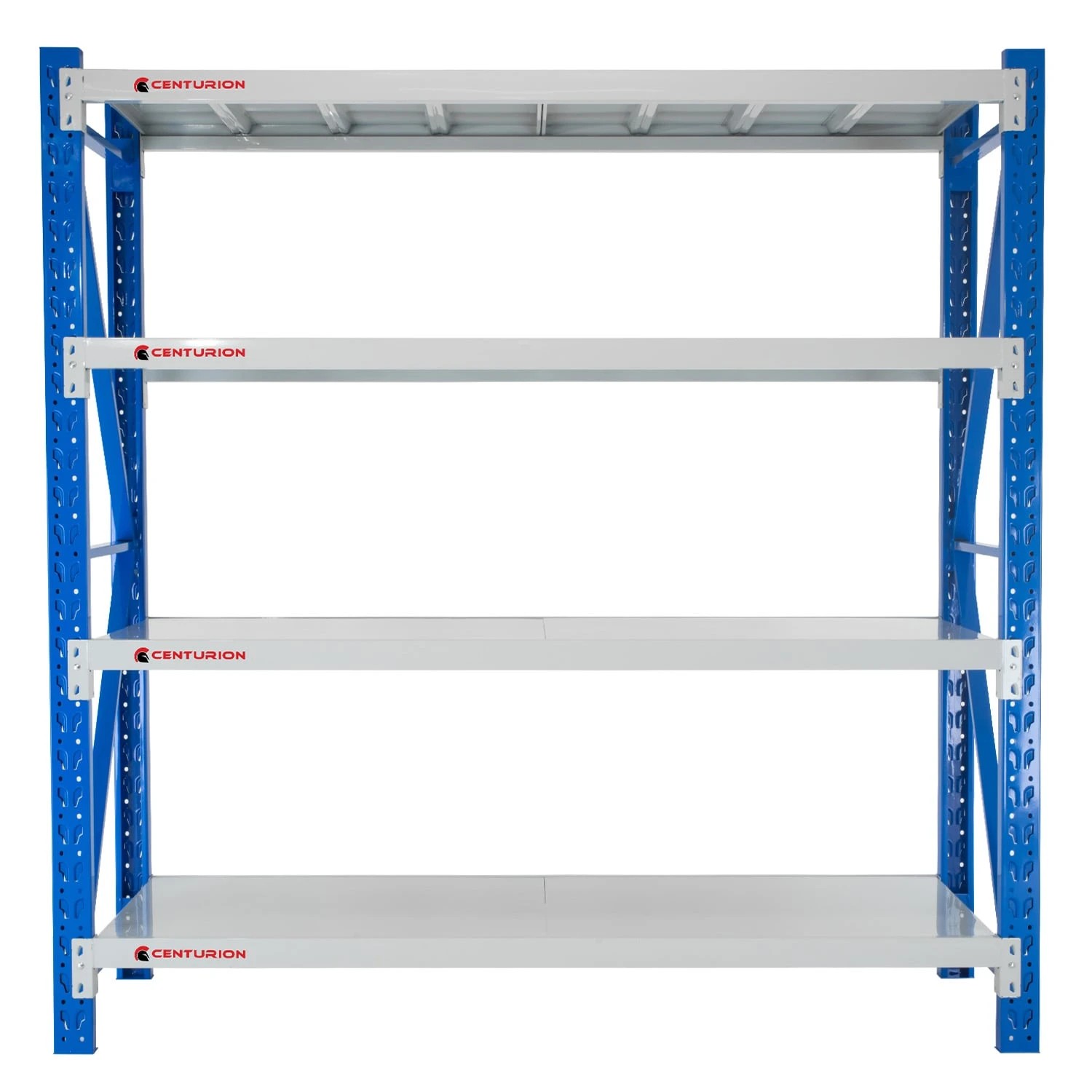 4 Centurion Standard 2 Bay 4M Wide Heavy DutyShelving 400kg - Blue, 4 of 9