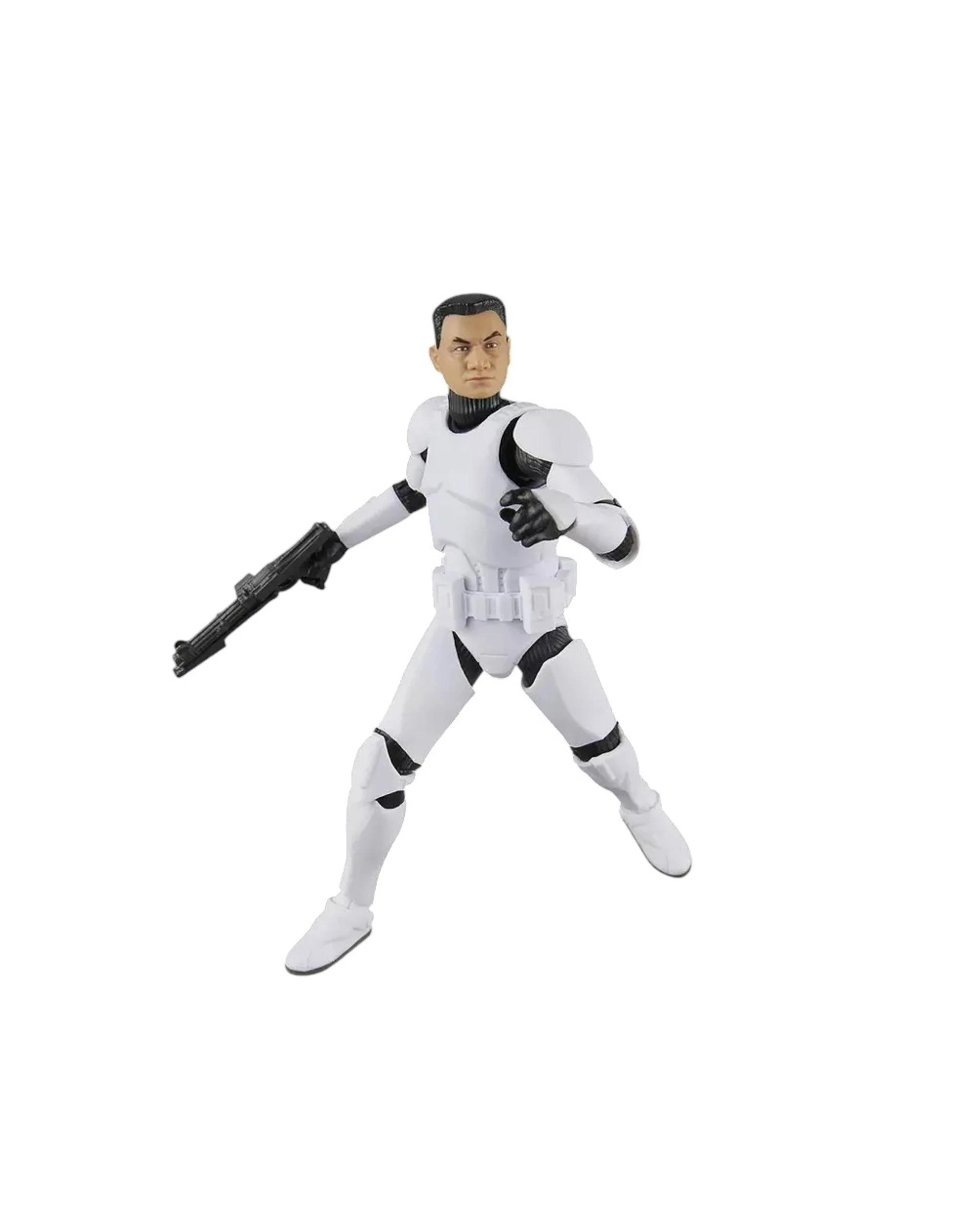 6 Star Wars The Black Series Attack of the Clones Phase I Clone Trooper and Super Battle Droid Action Figure, 6 of 10