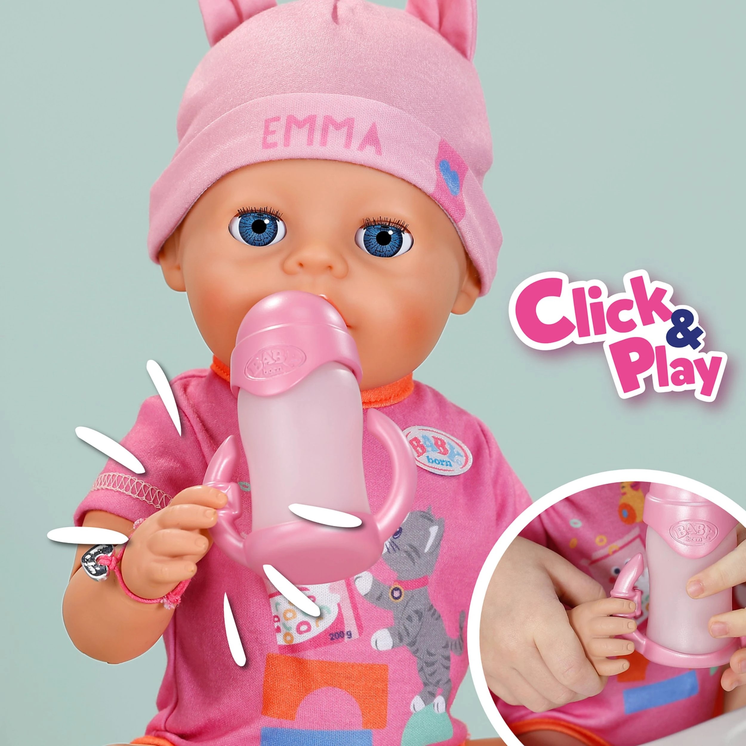 3 BABY born Emma Click and Play 43cm - Multi, 3 of 6
