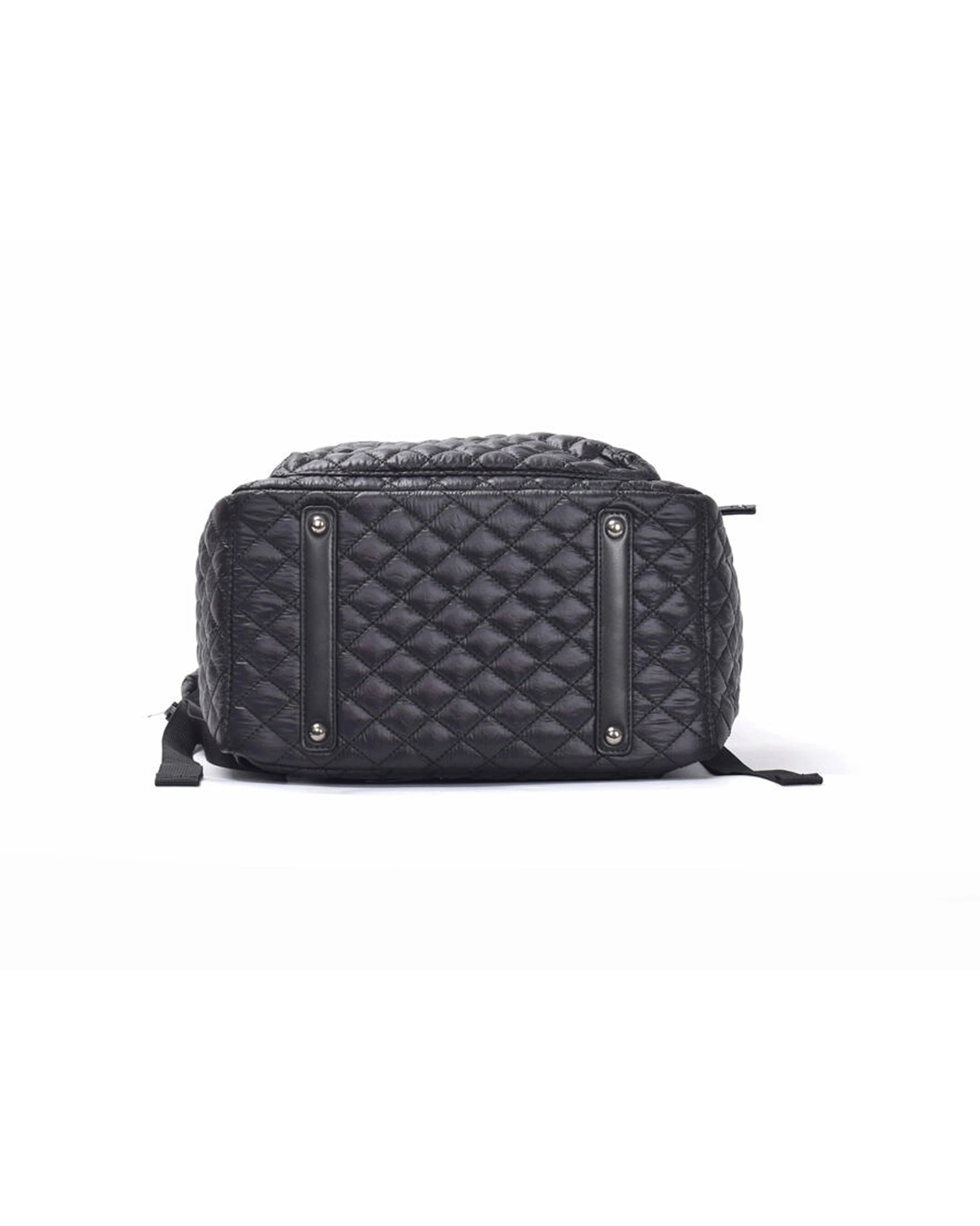 4 Tosca Metro Quilted Oxford Travel 15" Laptop Backpack - Black, 4 of 7