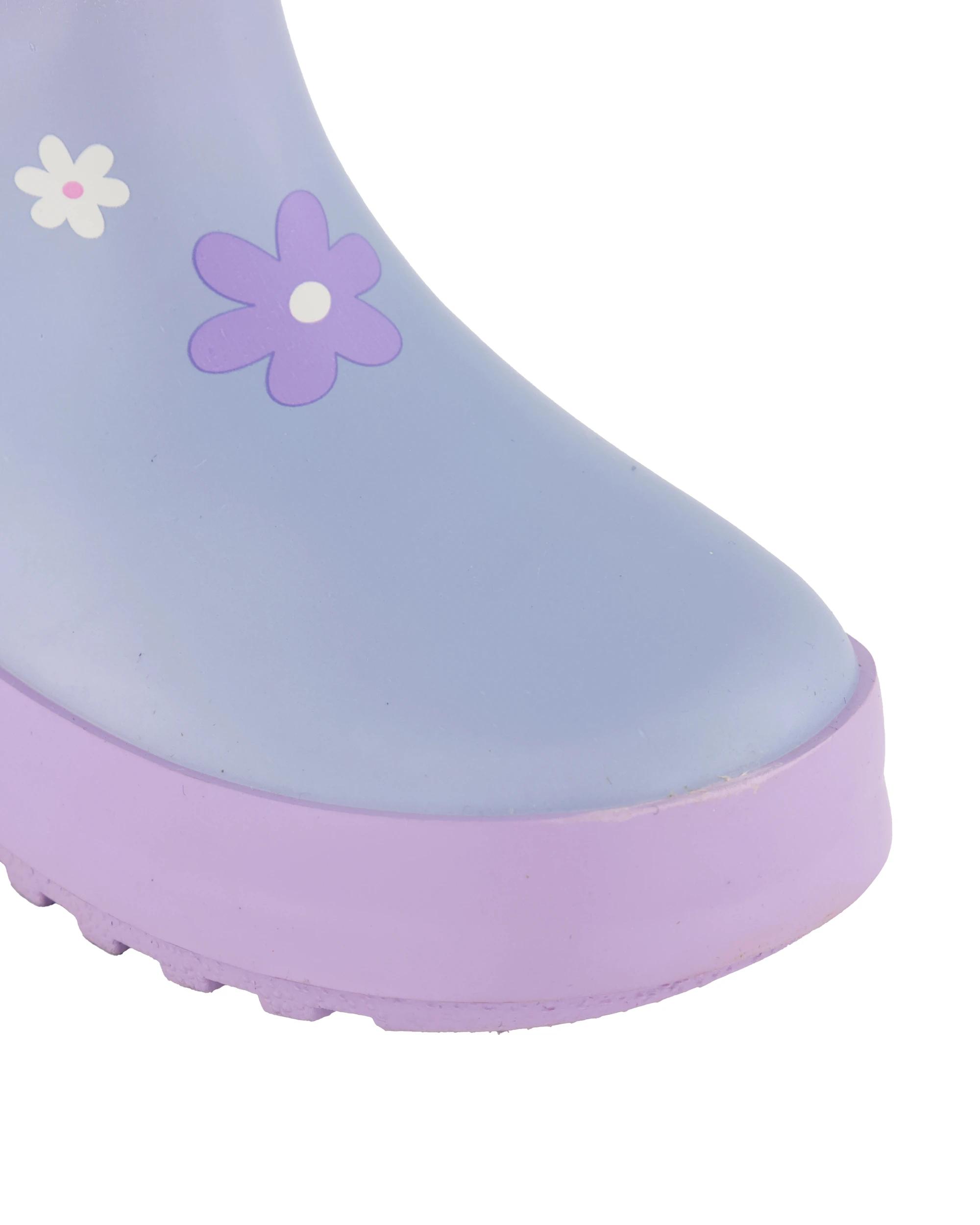 4 Junior Rainboots Lilac Unic, 4 of 5