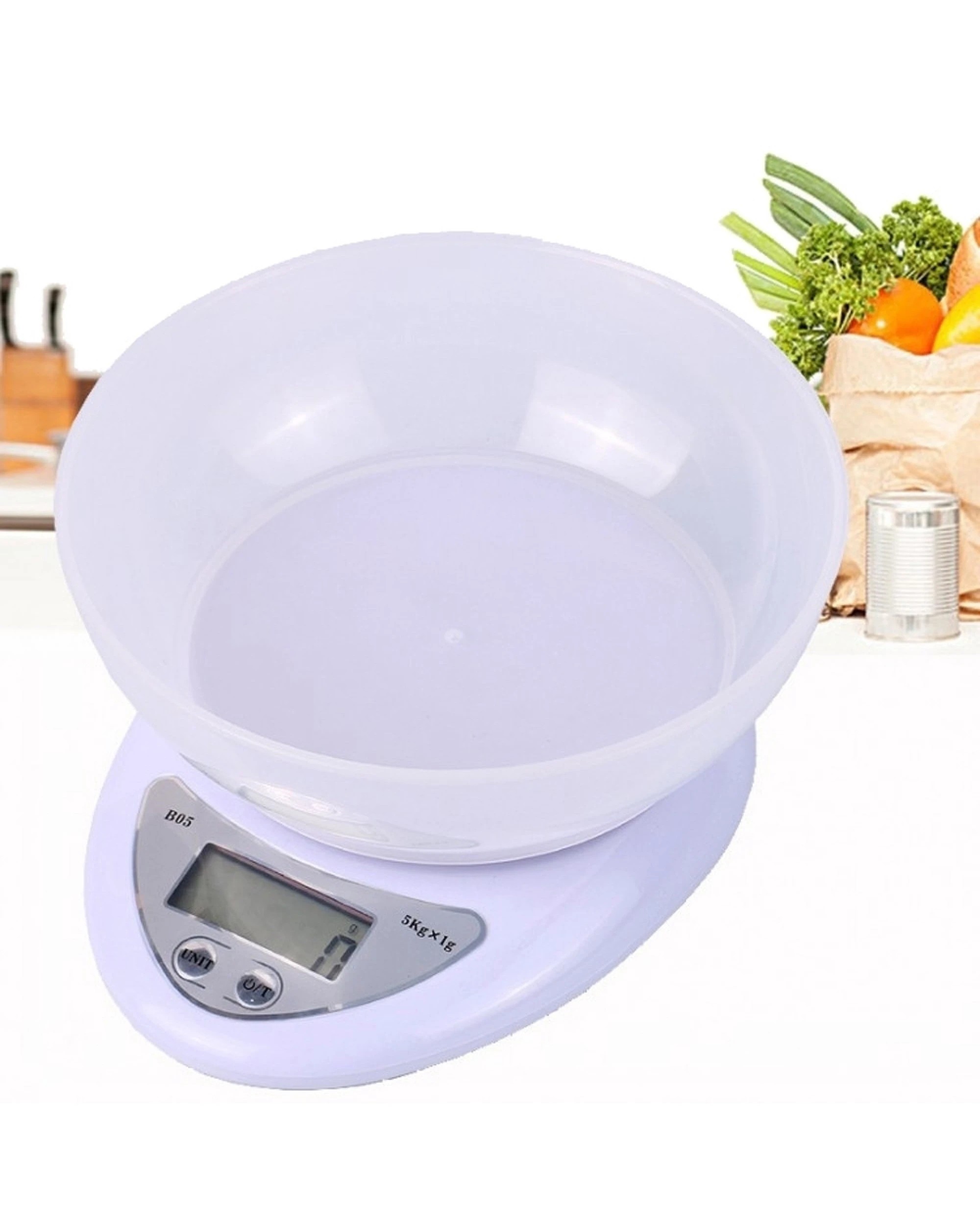 6 BR Home Digital Kitchen Scale with LCD Display, 5kg Capacity, 6 of 7