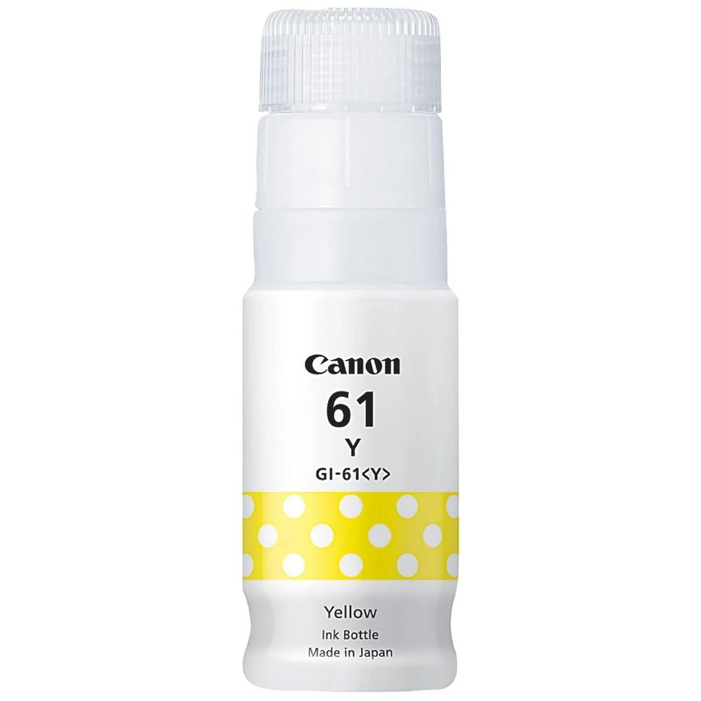 1 Canon GI61 PIXMA MegaTank Ink Yellow 70mL, 1 of 1