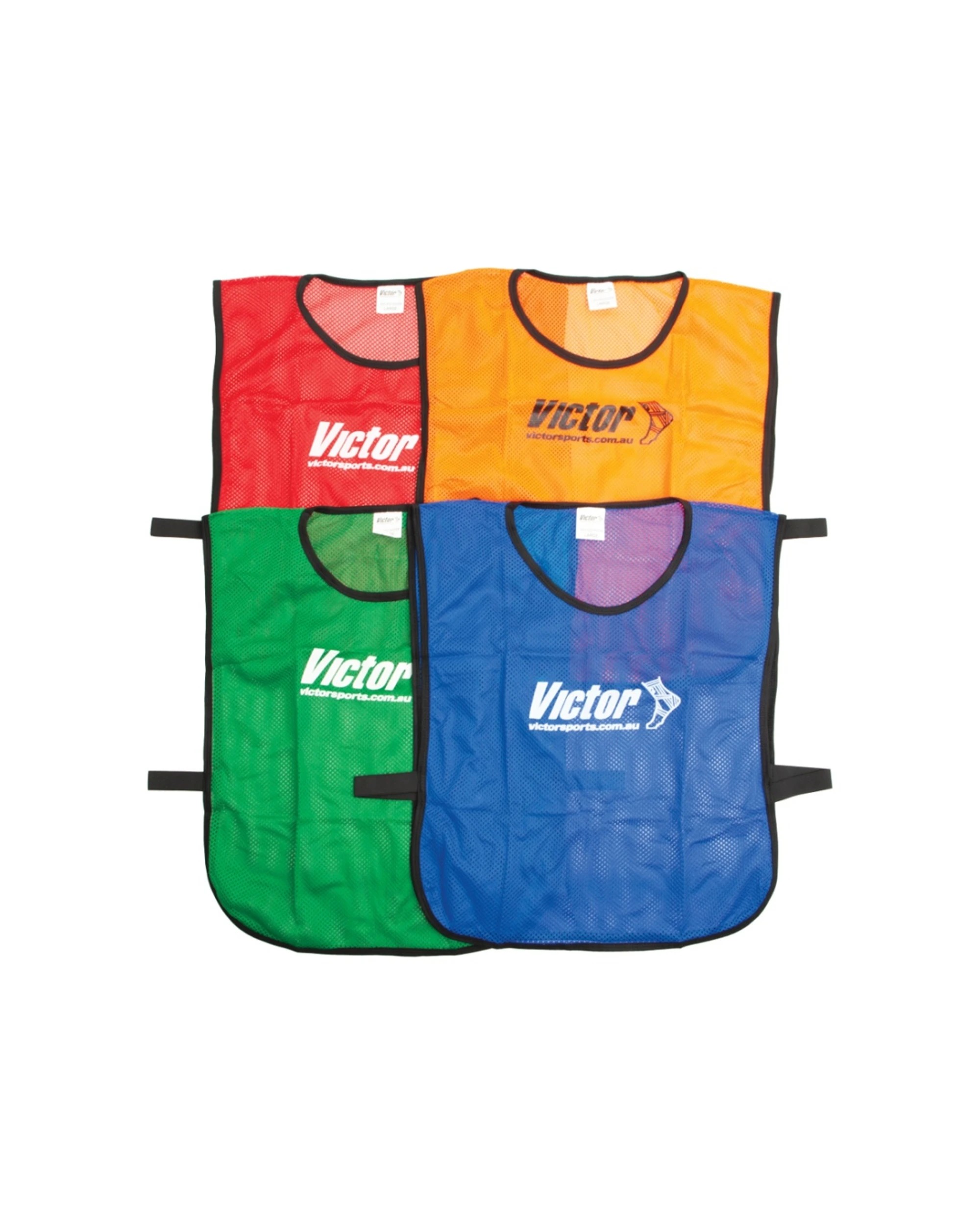 2 Victor Sports Lightweight Fitness Training Vest Mesh Breathable Medium - Blue, 2 of 2