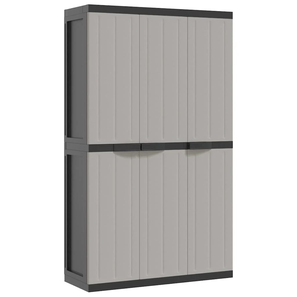 2 vidaXL outdoor storage cabinet Ample Storage - Grey, 2 of 10