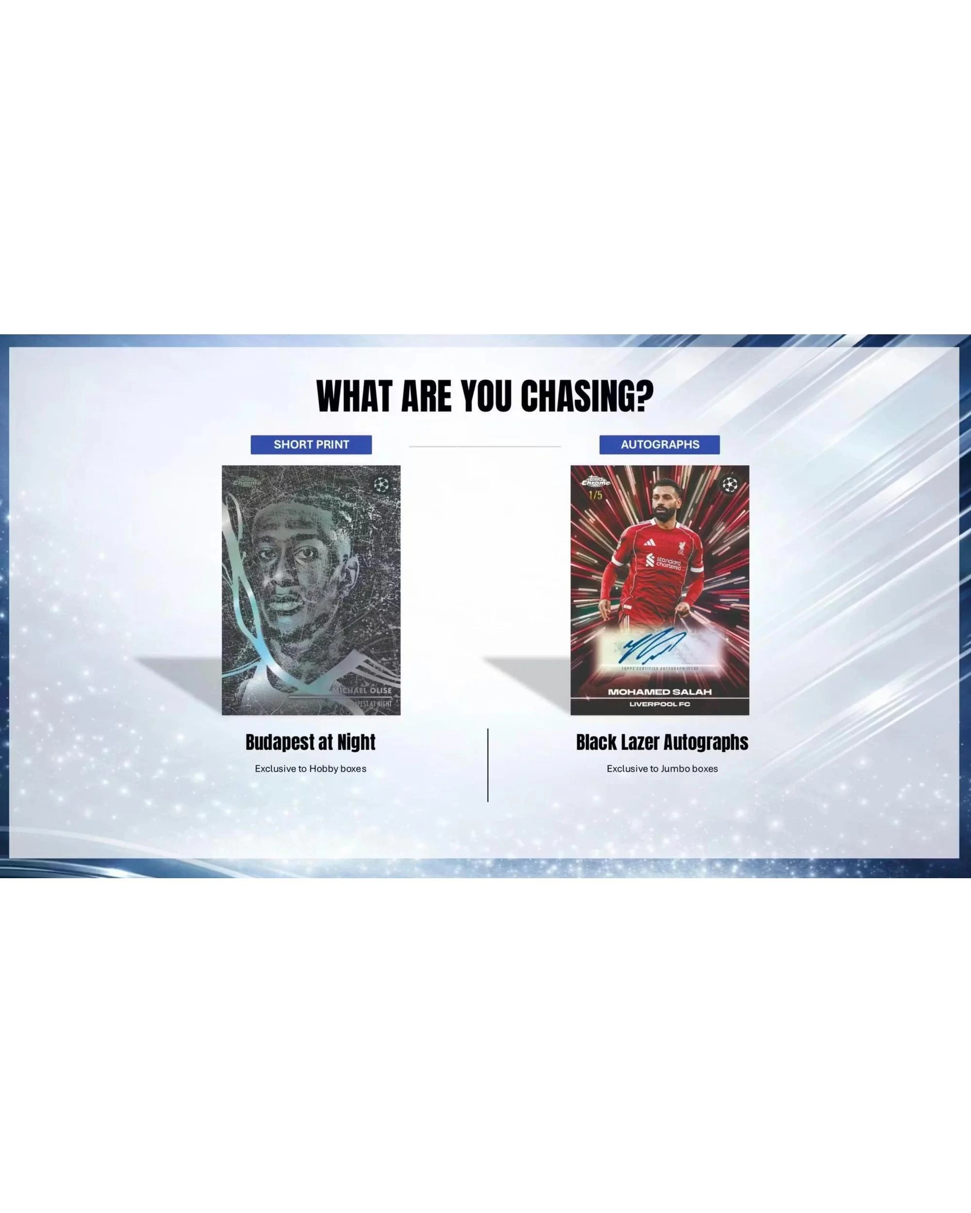 4 Topps 2025/2026 Chrome UEFA Club Competitions Soccer Blaster Box, 4 of 10