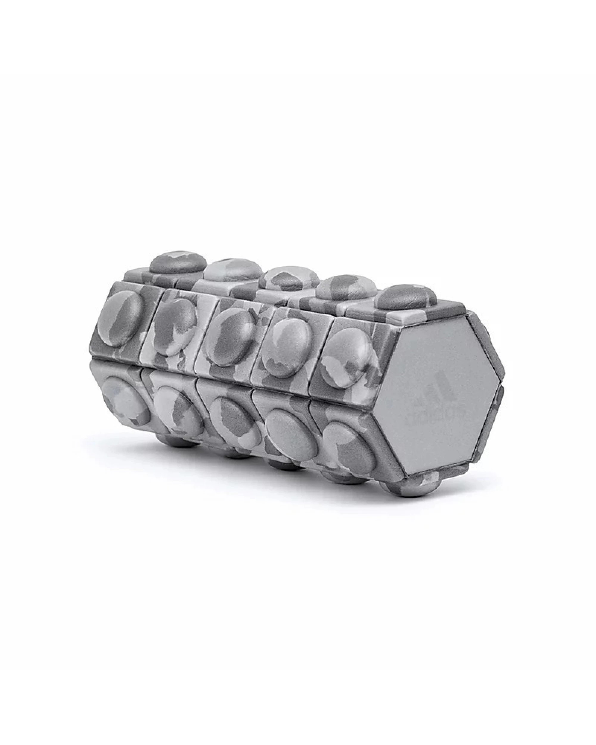 1 Adidas Mini Textured Foam Roller Recovery Gym Fitness Sport Physio - Grey Camo, 1 of 7