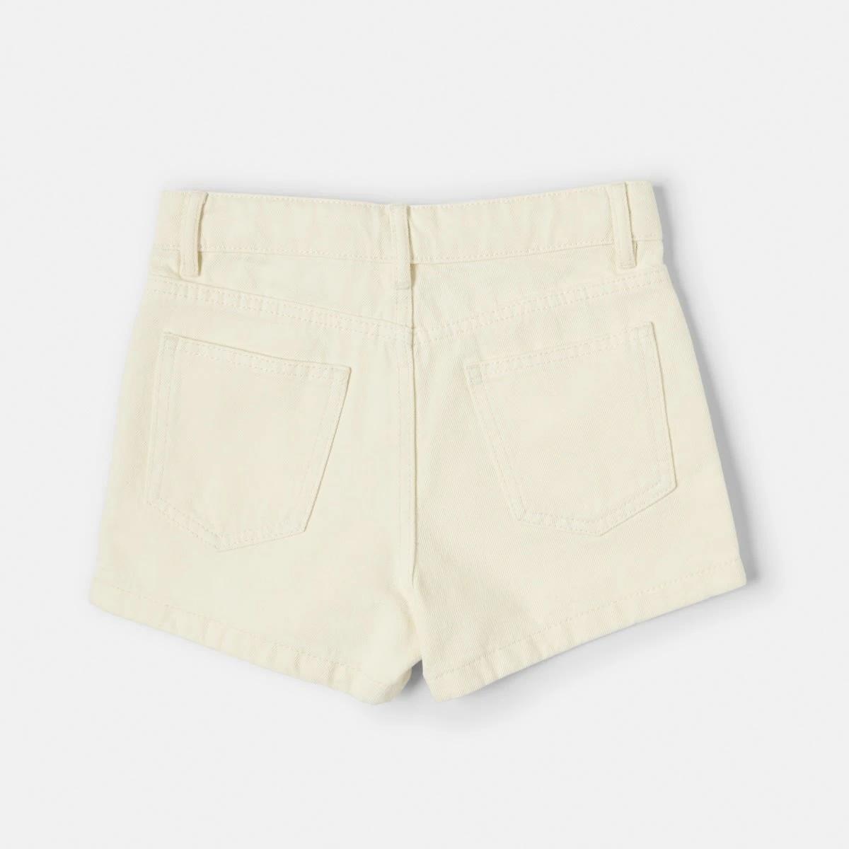 8 Denim Shorts Ecru, 8 of 8