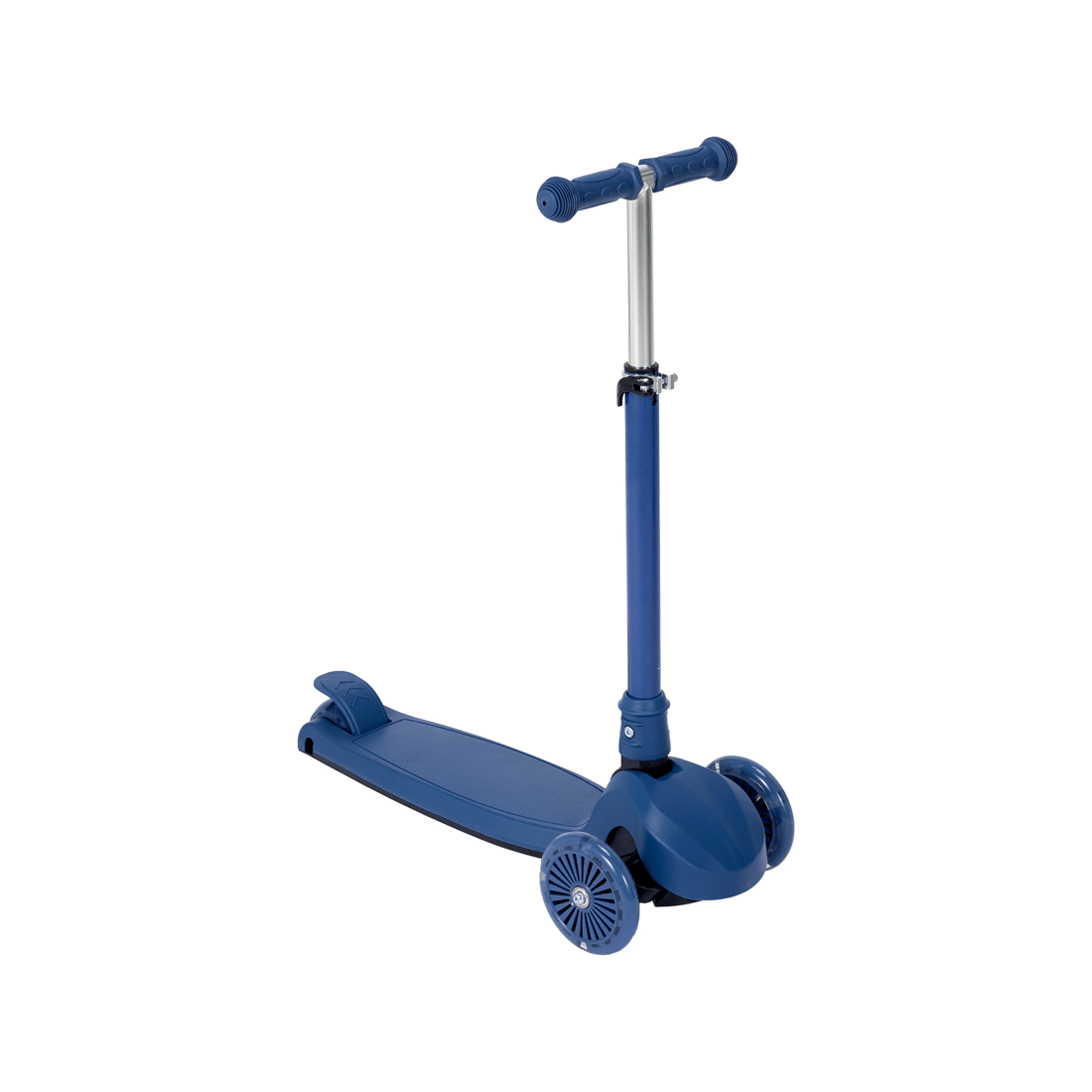 1 Light Up Wheel Tilt and Turn Scooter - Blue, 1 of 8
