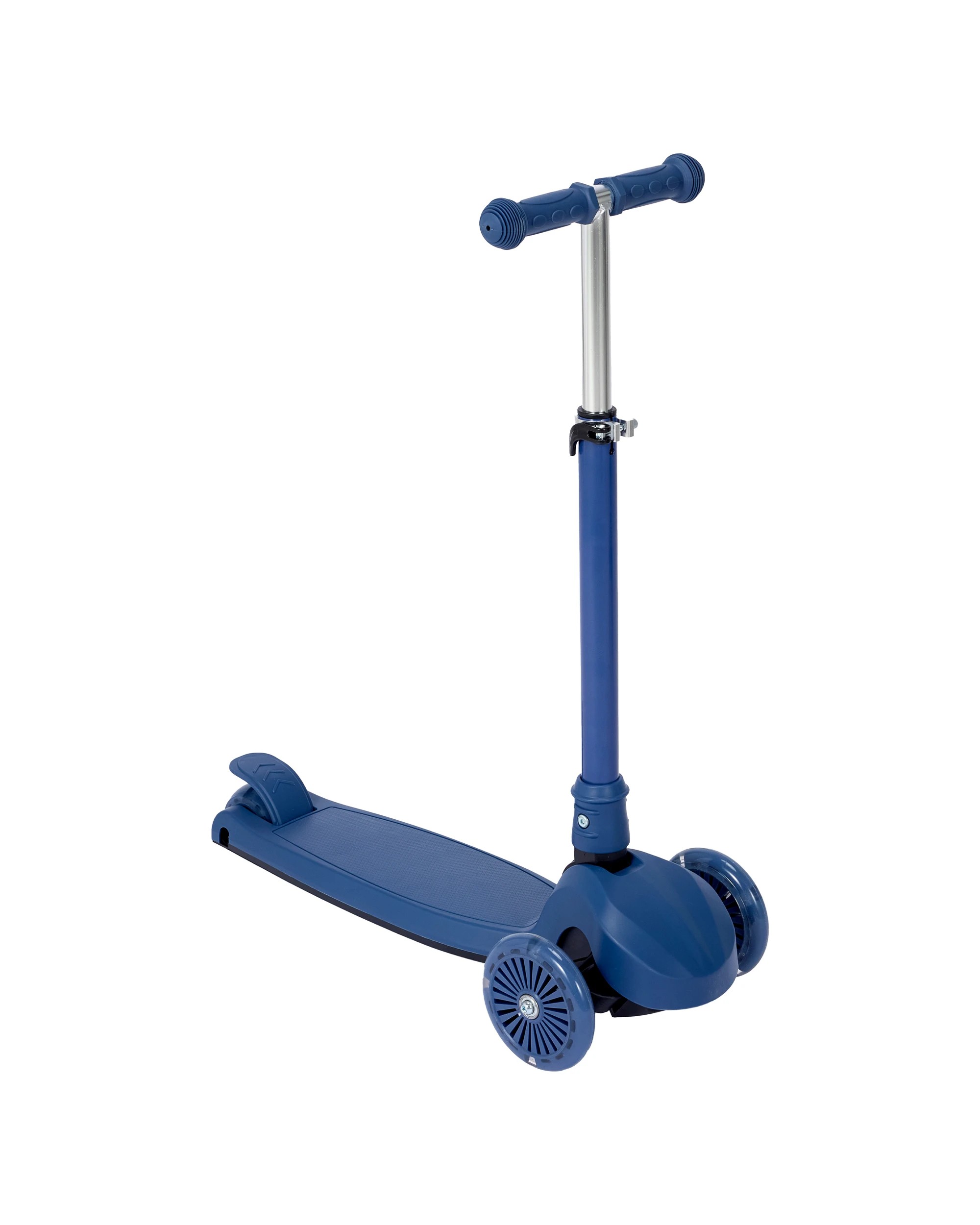 1 Light Up Wheel Tilt and Turn Scooter - Blue, 1 of 8
