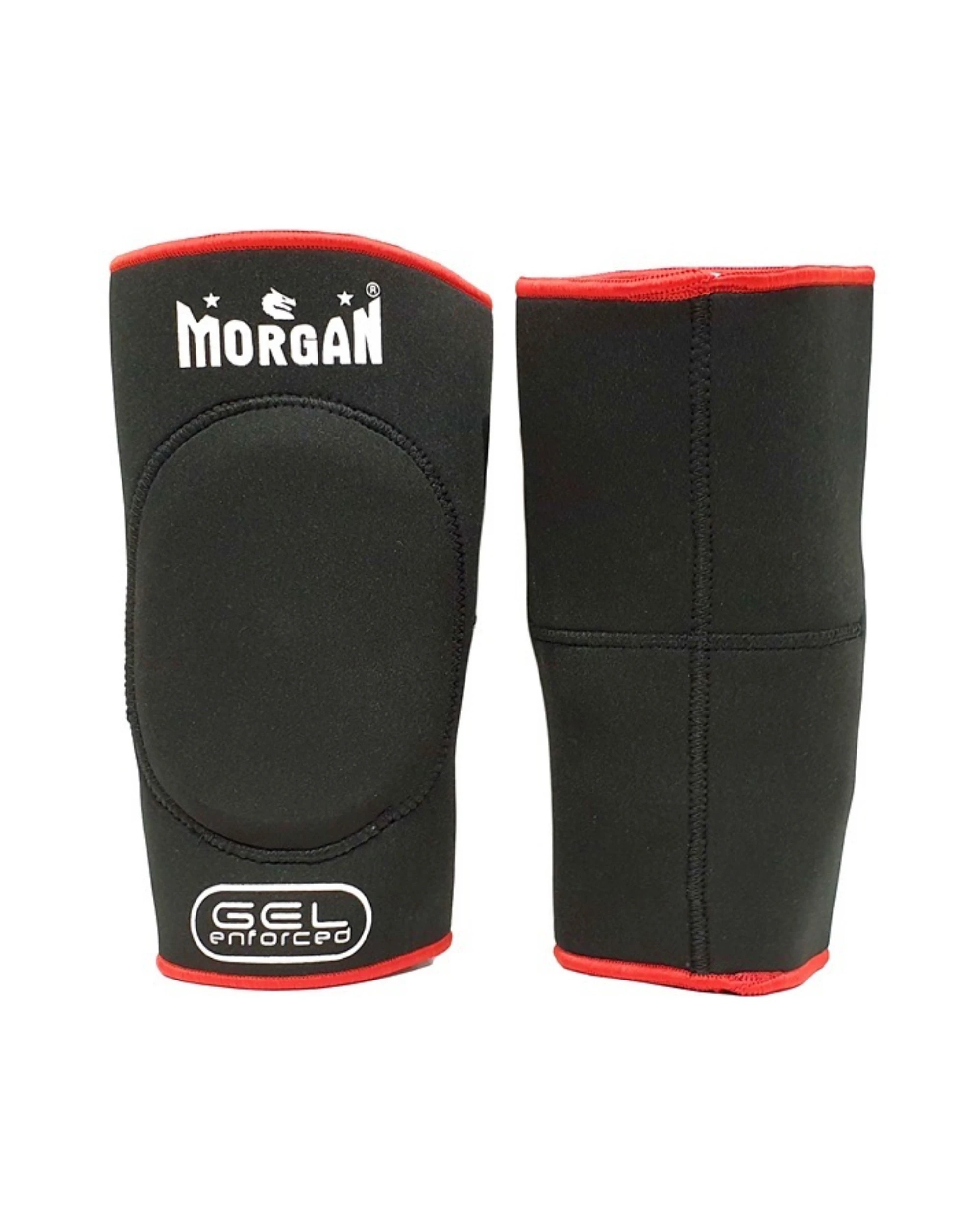 1 Morgan Gel Enforced Neoprene Knee Guard Junior Pair, 1 of 2