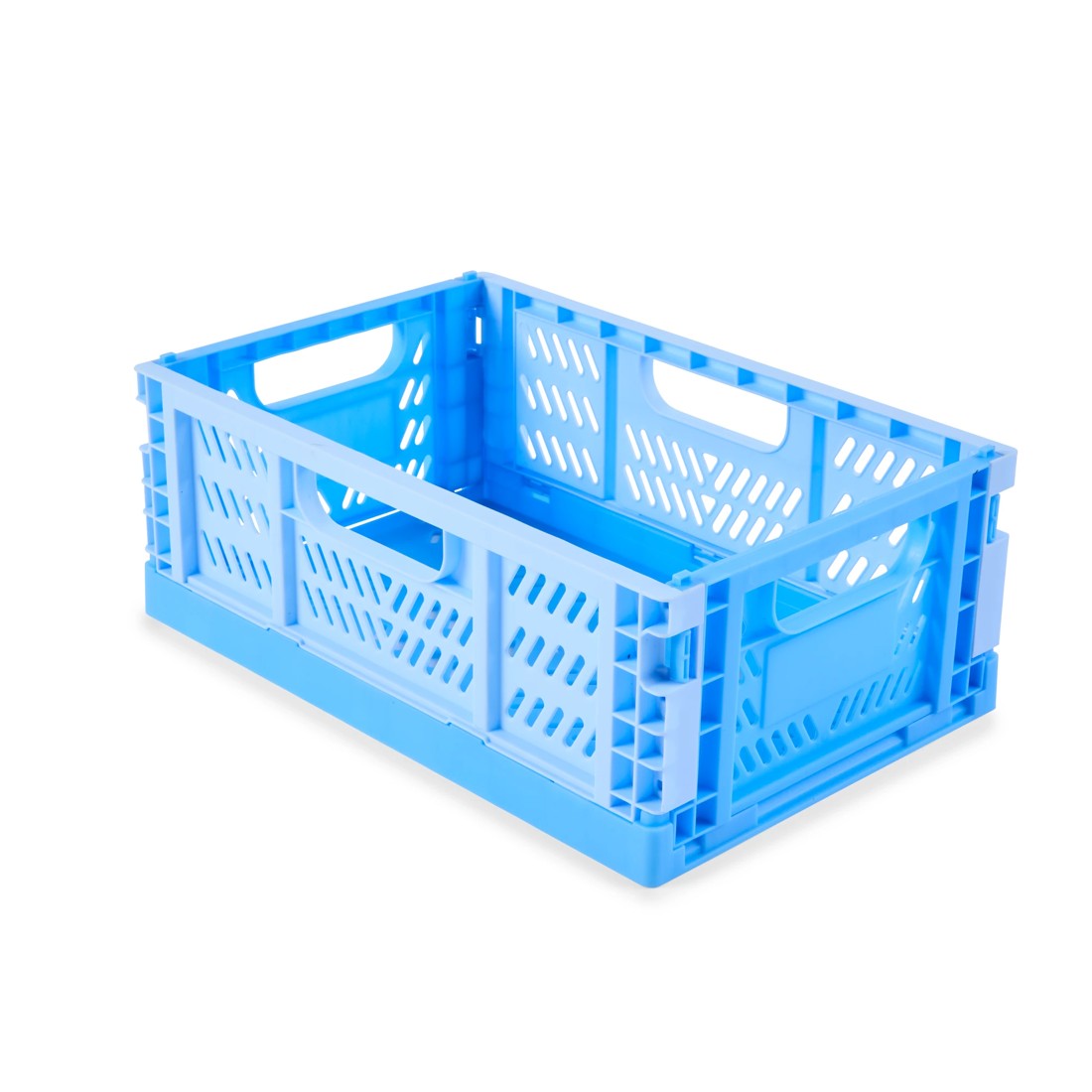 4 5L Collapsible Crate - Small, Blue, 4 of 10