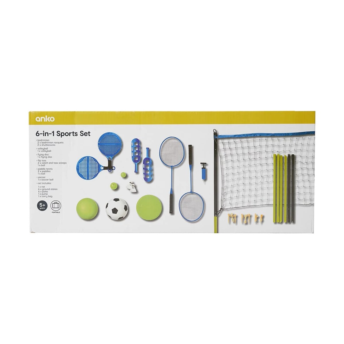 9 6-in-1 Sports Set, 9 of 10