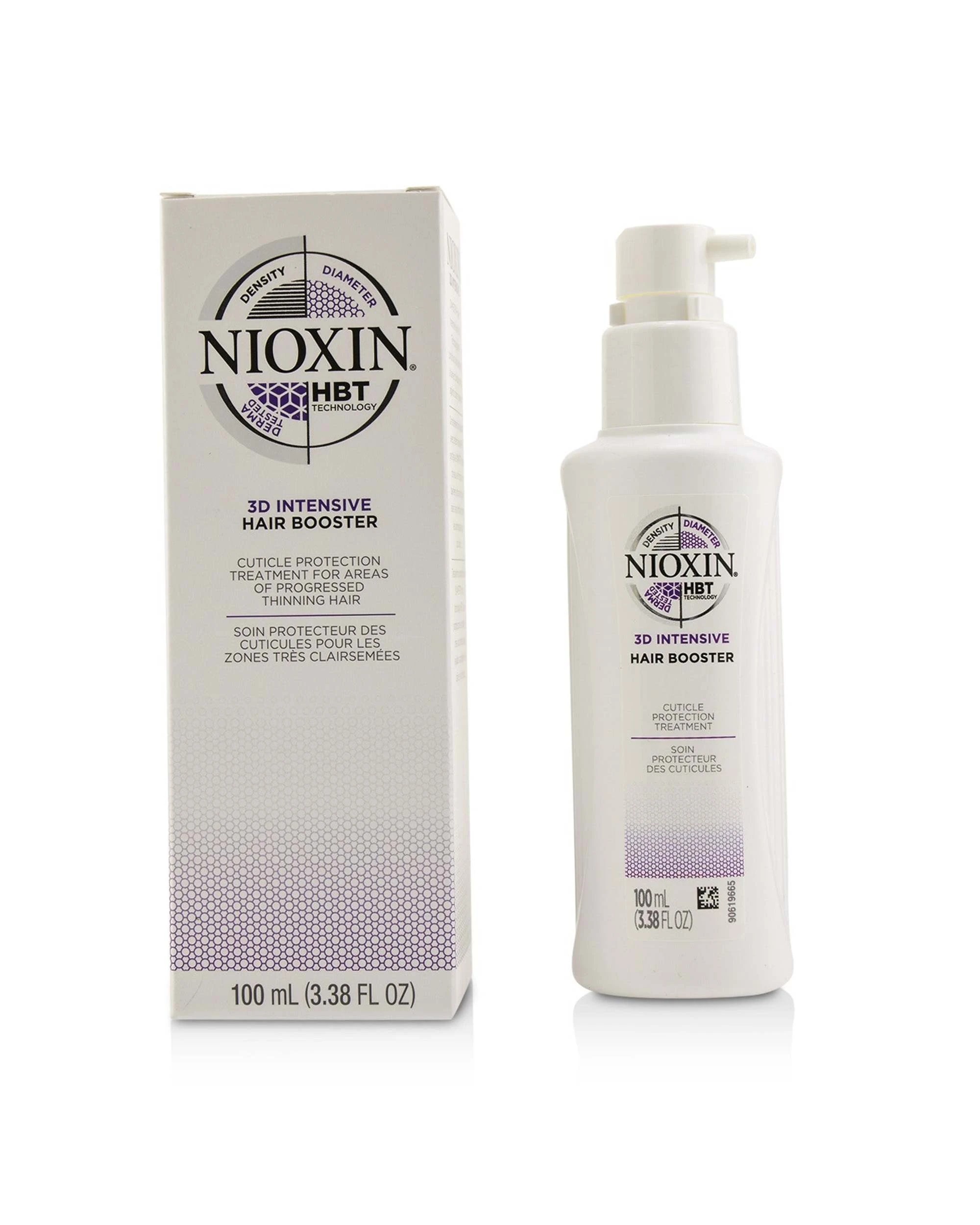 1 Nioxin Hair Booster Serum (Cuticle Protection Treatment For Areas Of Advanced Thinning Hair) 100ml/3.38oz - 100ml/3.38oz, 1 of 3