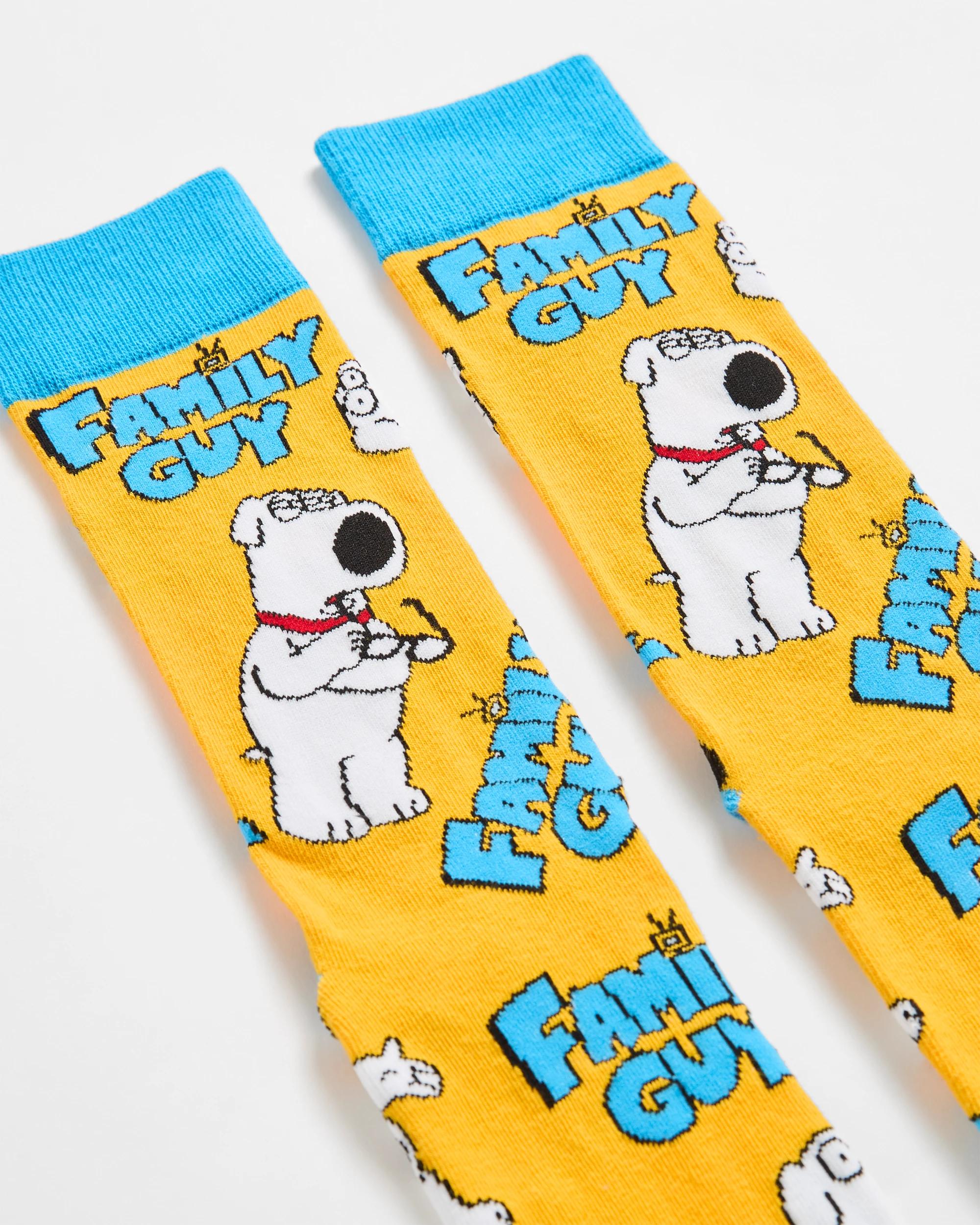 2 Family Guy Licensed Crew Socks - Swag FAMILY GUY, 2 of 3