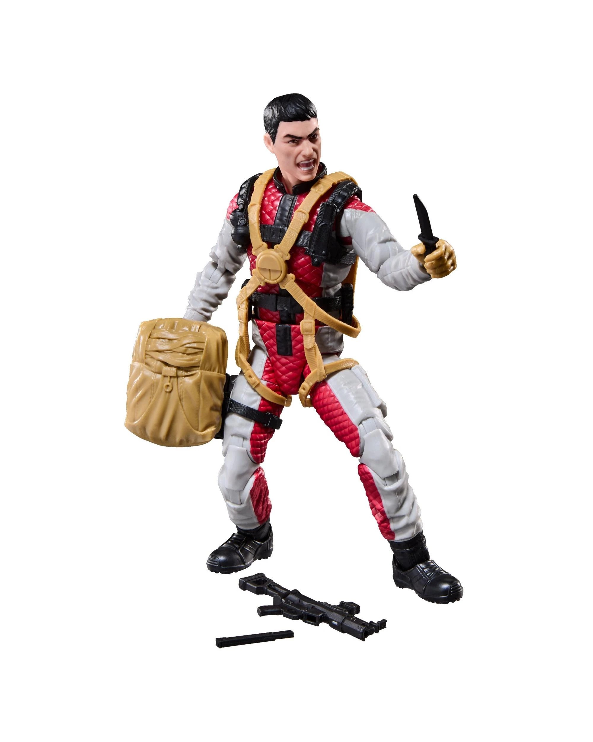 5 G.I. Joe Classified Series: Retro Cardback David "Crazylegs" Thomas Action Figure, 5 of 7