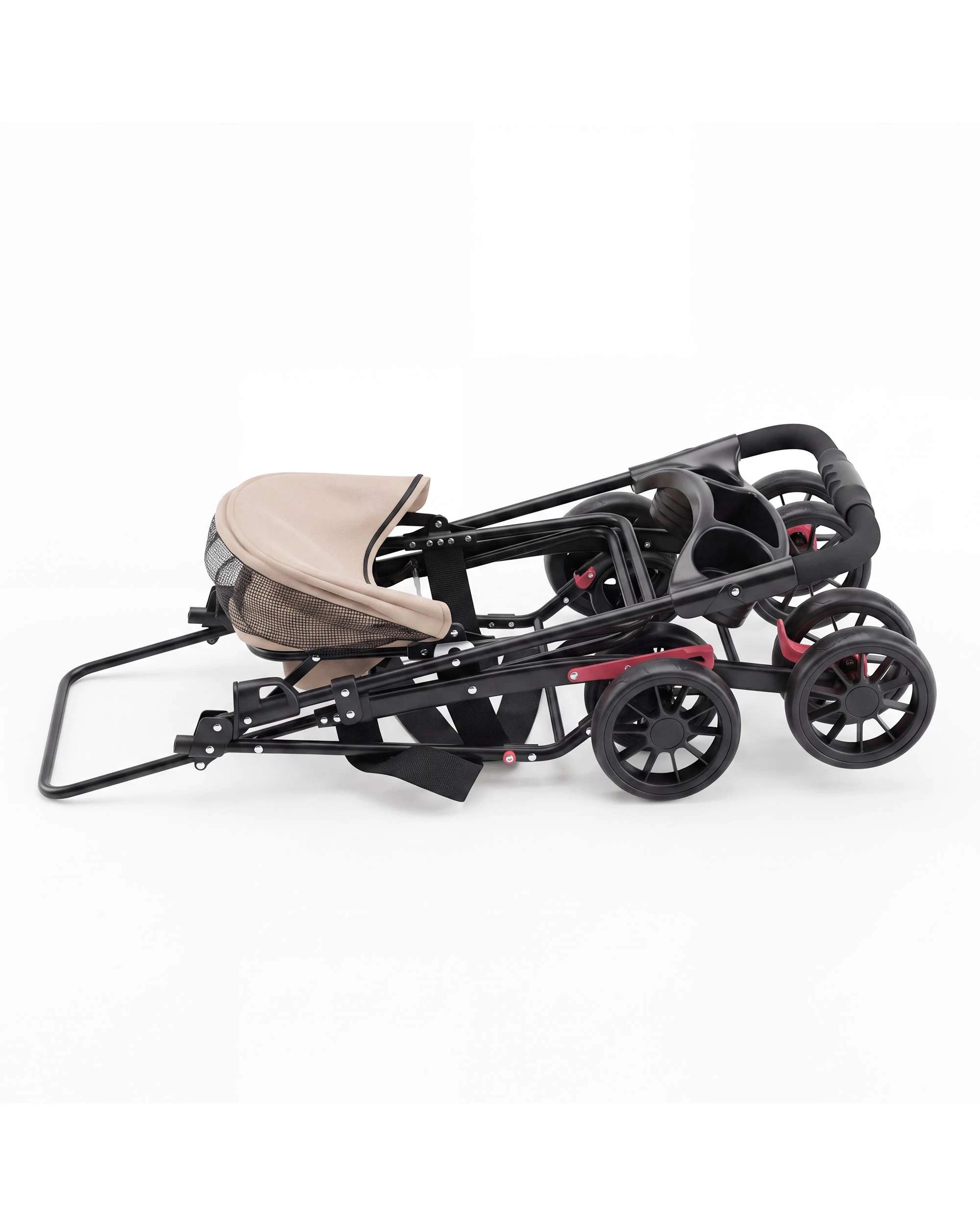7 Advwin Pet Stroller Pram Dog Cat Carrier Travel Pushchair Foldable, 7 of 9