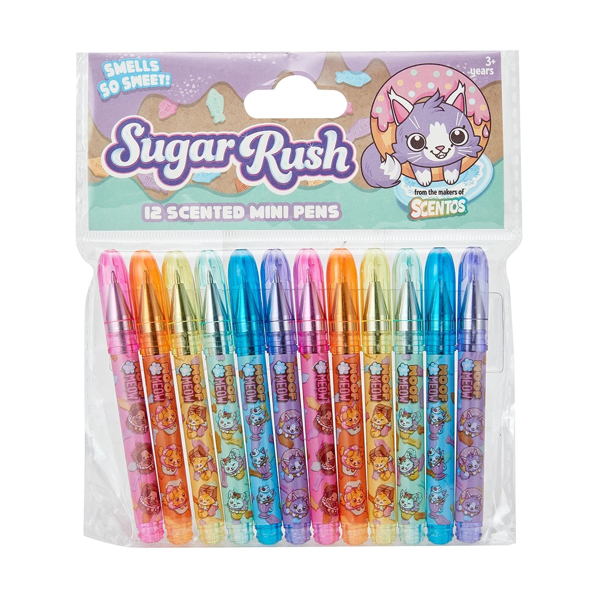 1 12 Pack Sugar Rush Scented Mini Pens, 1 of 4