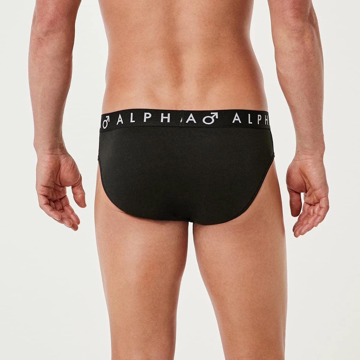 5 5 Pack Attached Elastic Hipster Briefs BLACK, 5 of 7