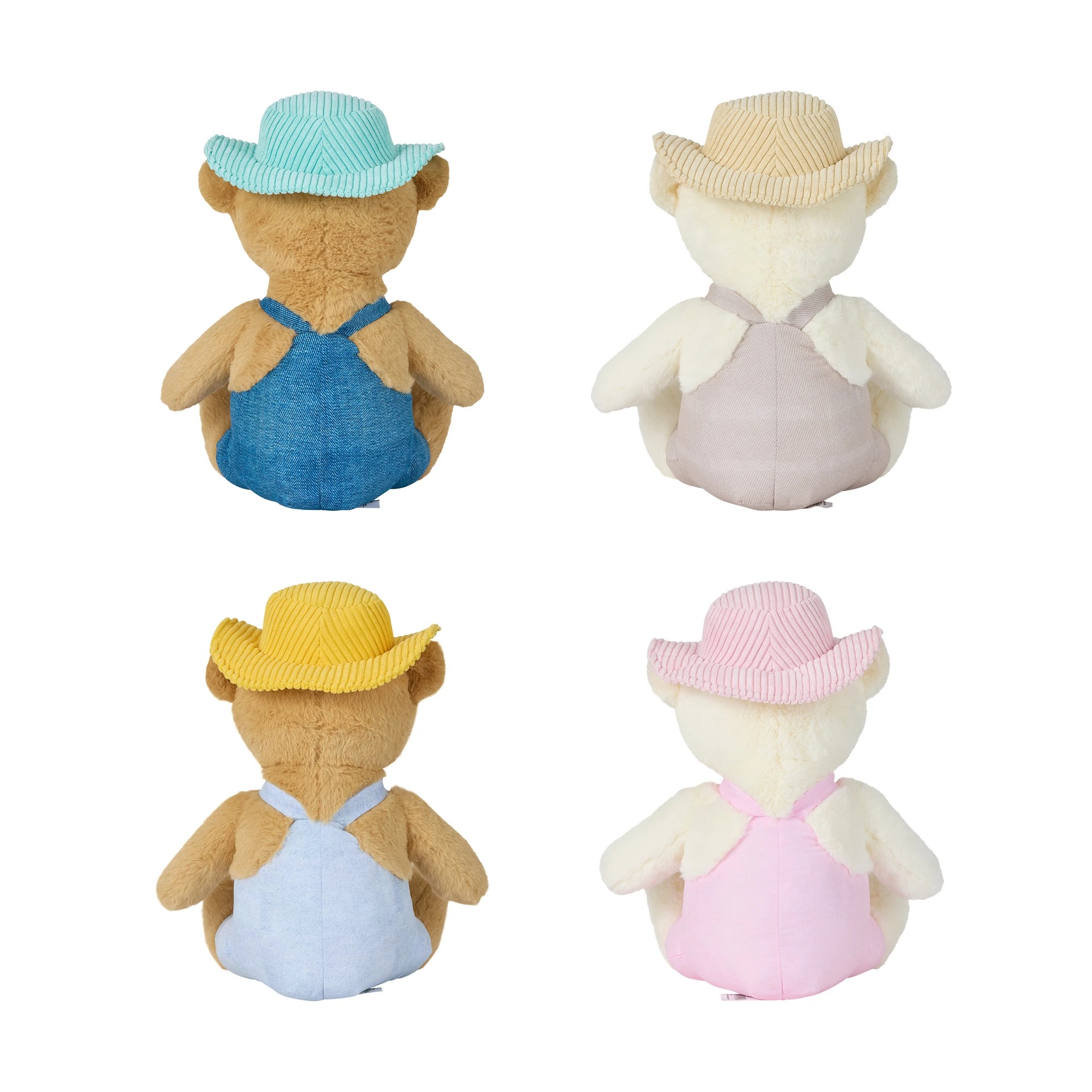 6 Bucket Hat Bear Plush - Assorted, 6 of 6