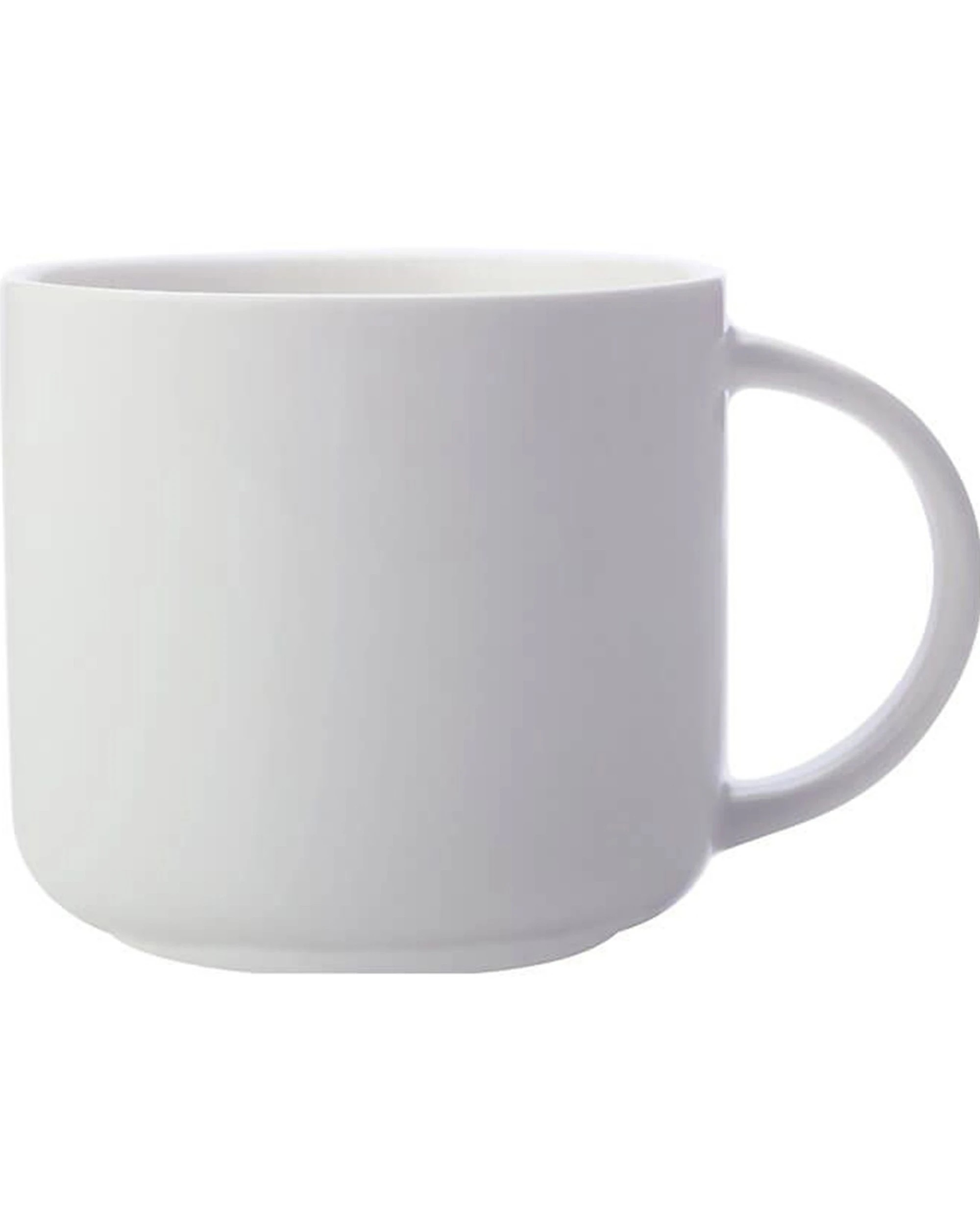1 Maxwell & Williams Basics Porcelain Snug Mug 440ml - White, 1 of 1