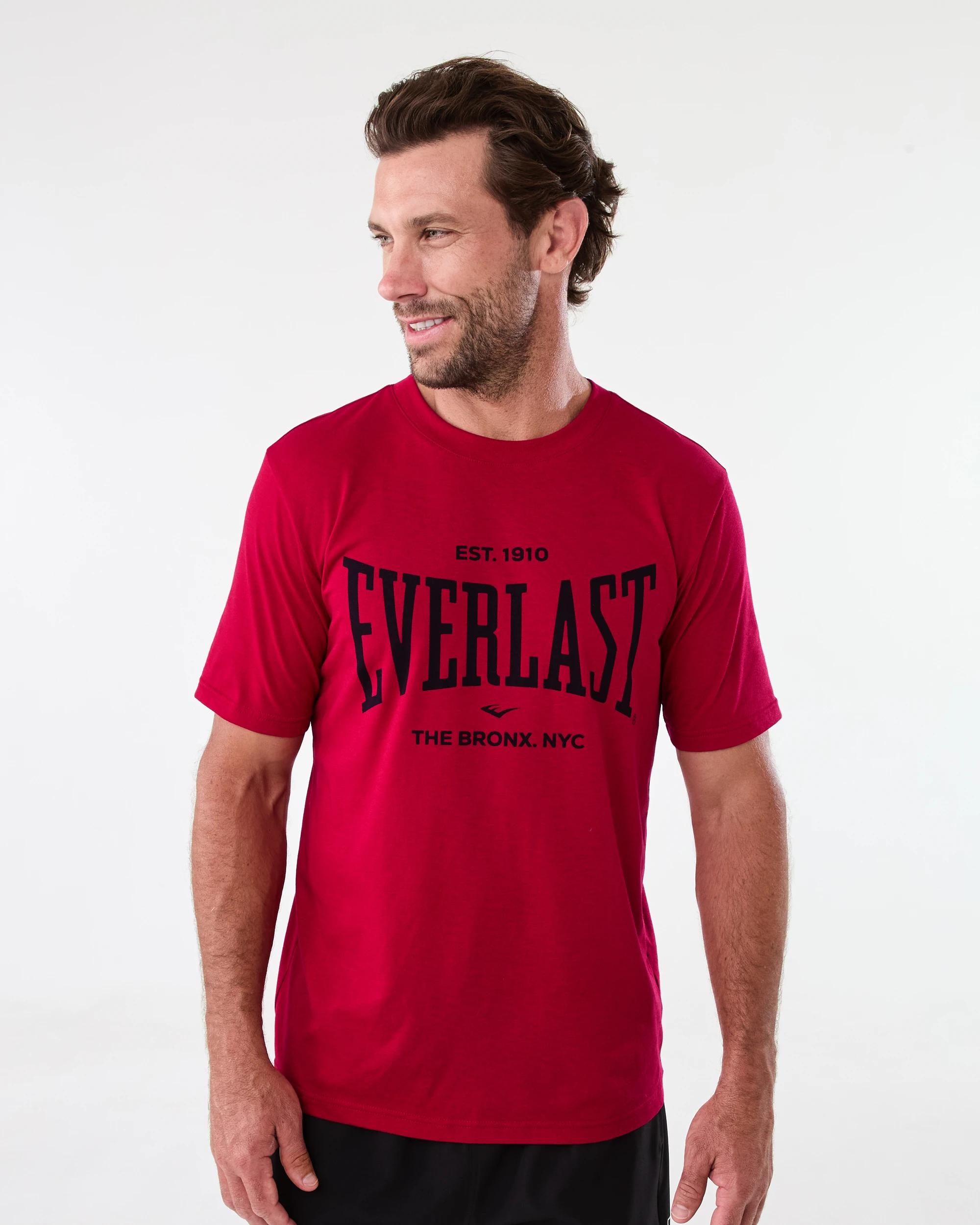 1 Everlast Mens Bronx T-shirt Team Red, 1 of 7