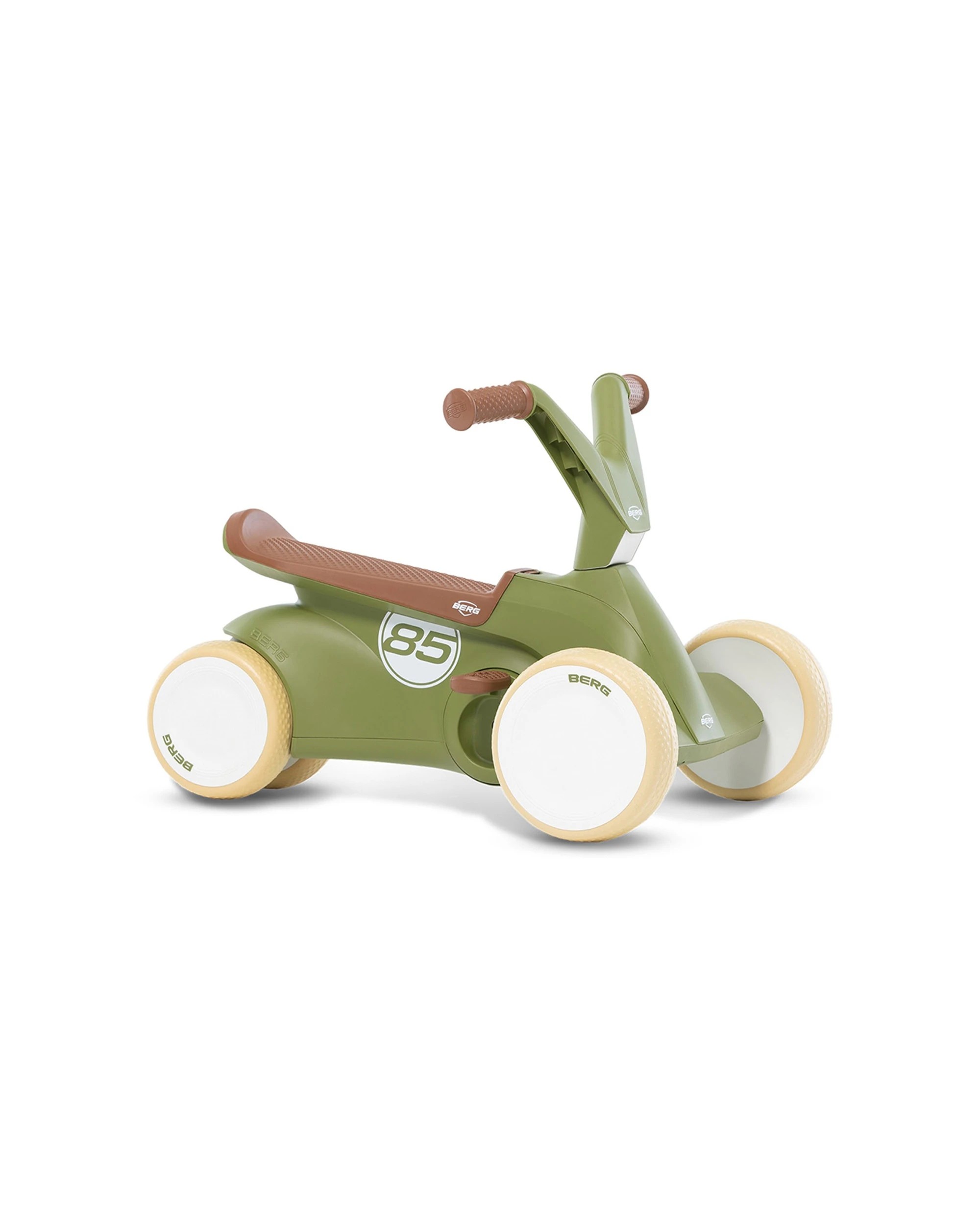 1 Berg Go2 Retro Push Pedal Go Kart Ride On Green 10-30 Months Dual Functionality. - Green, 1 of 6