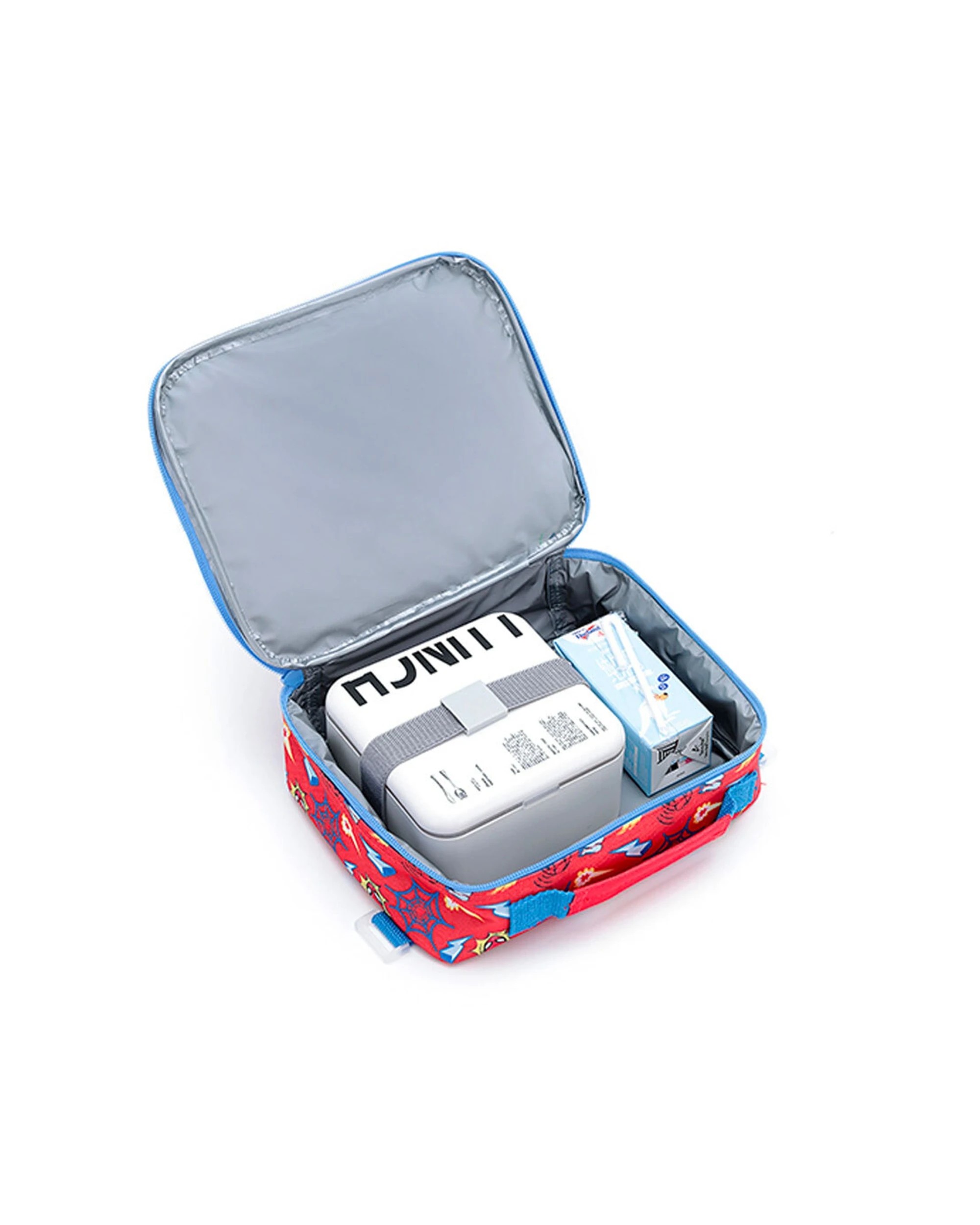 4 Spiderman Kids School Backpack With Detachable Insulated Cooler Bag Set - Multi, 4 of 4