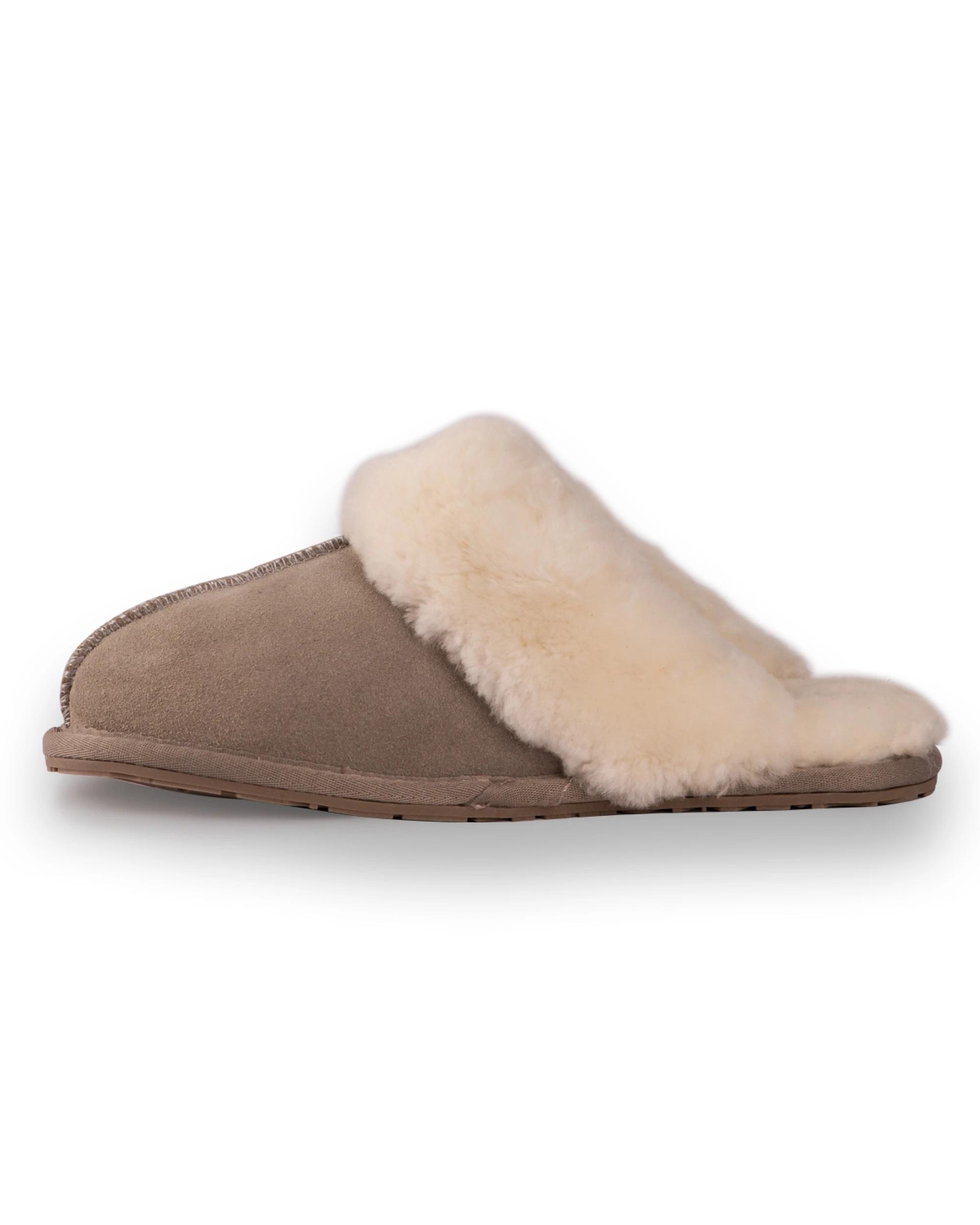 4 AUS WOOLI Sheepskin Wool Shelley UGG Slippers LIGHTGREY, 4 of 7