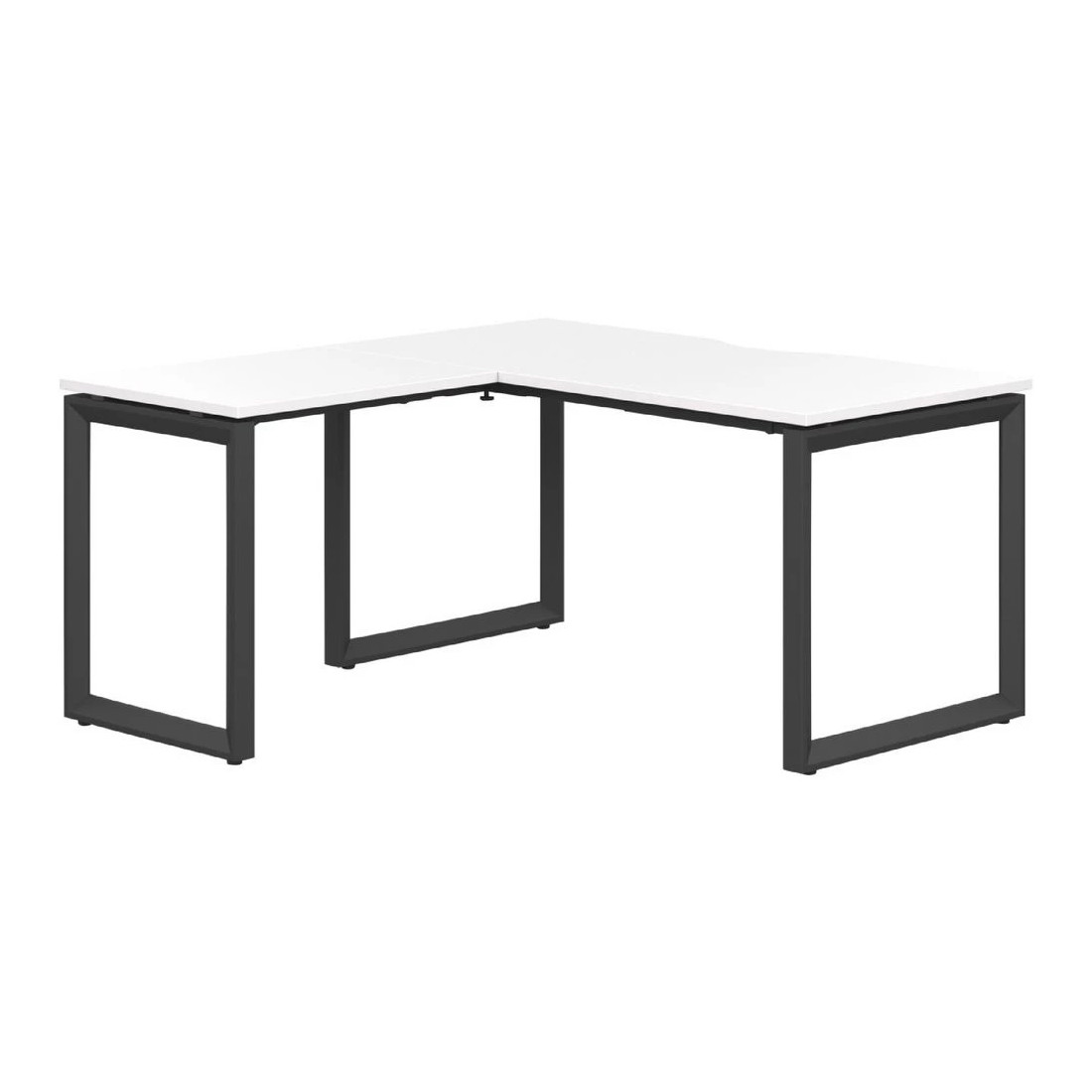 1 Stilford S2 Pro V1 Workstation 1500 x 750mm White/Black, 1 of 3