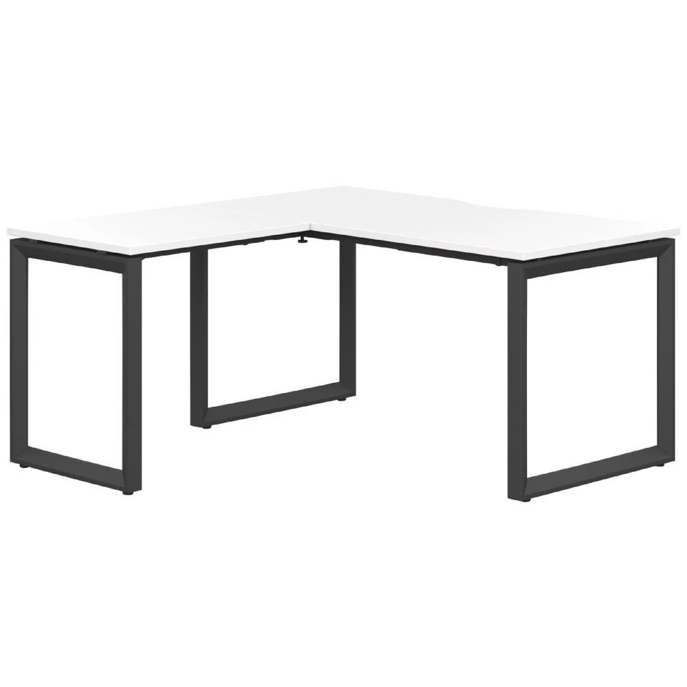 1 Stilford S2 Pro V1 Workstation 1500 x 750mm White/Black Desks, Tables and Workstations, 1 of 3