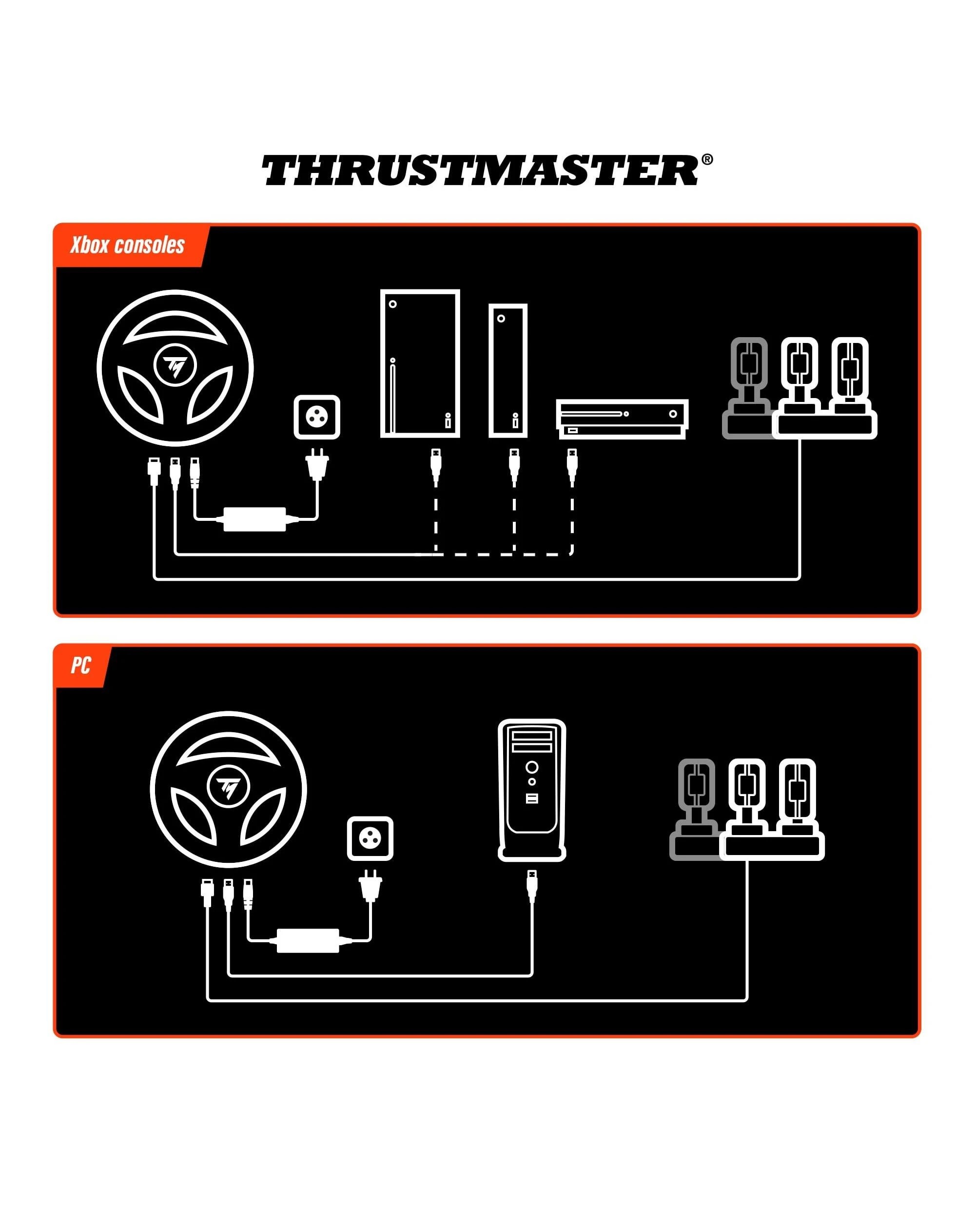 10 Thrustmaster T598 Direct Axial Drive Force Feedback Racing Wheel for Xbox Series X|S, Xbox One, PC - Black, 10 of 10