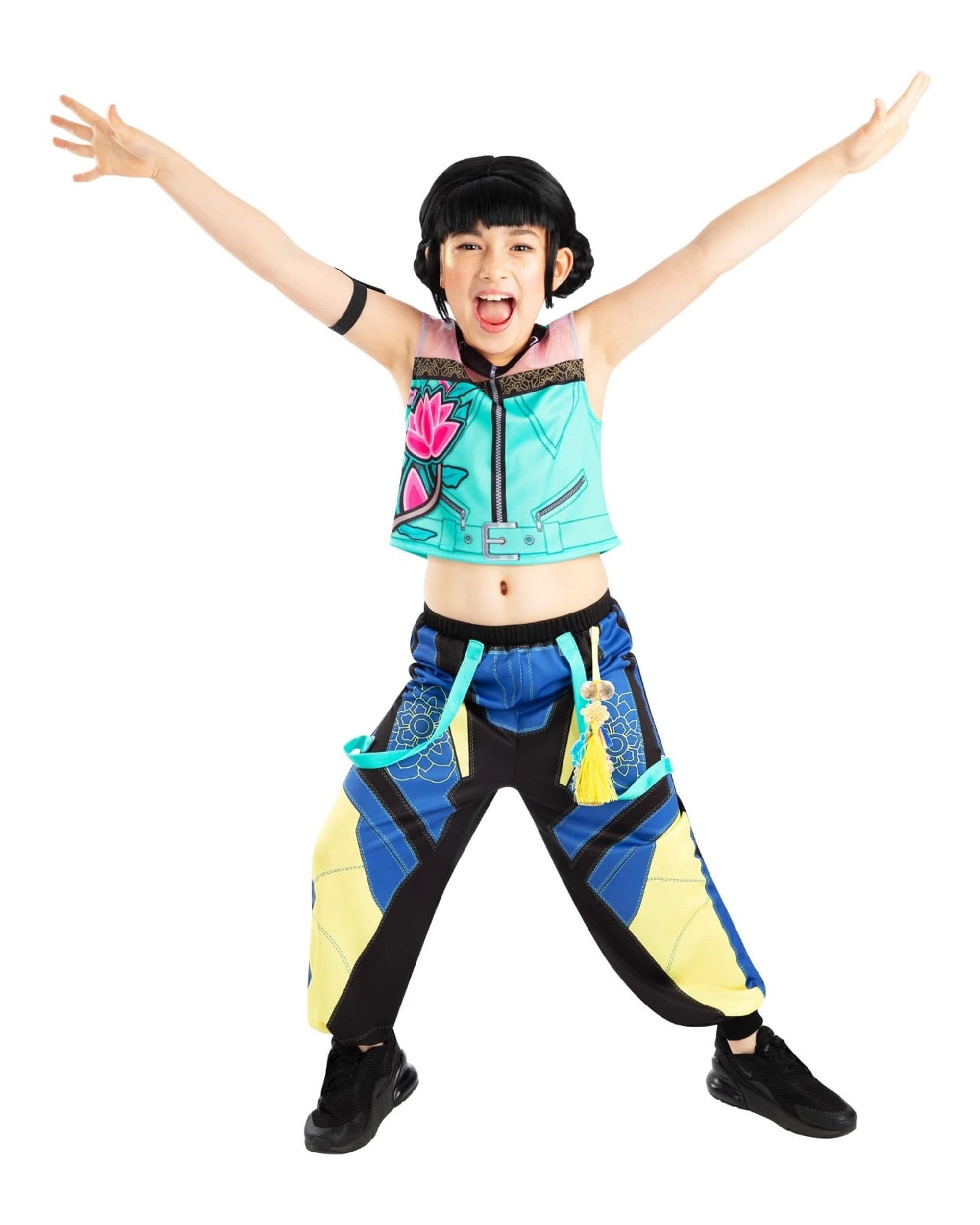 4 K-Pop Demon Hunters Zoey Costume Child Size 6 Years, 4 of 6