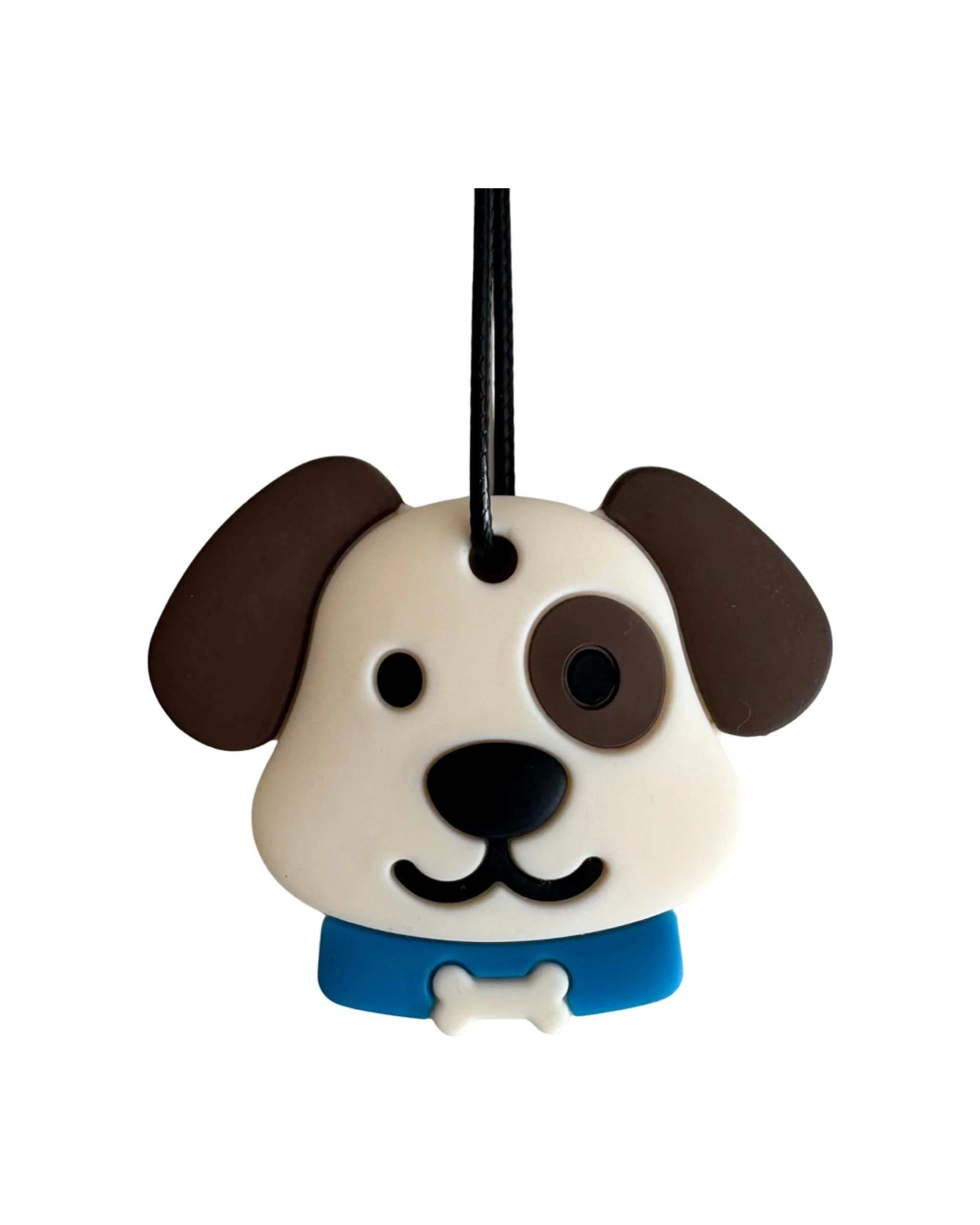 1 Jellystone Designs Kids Puppy Sensory Pendant Medium Chew Necklace - Blue, 1 of 1