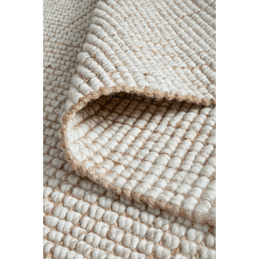 5 RUG CULTURE Arabella Natural Runner Rug — 70% wool 30% jute, 20mm pile - Beige, 5 of 5