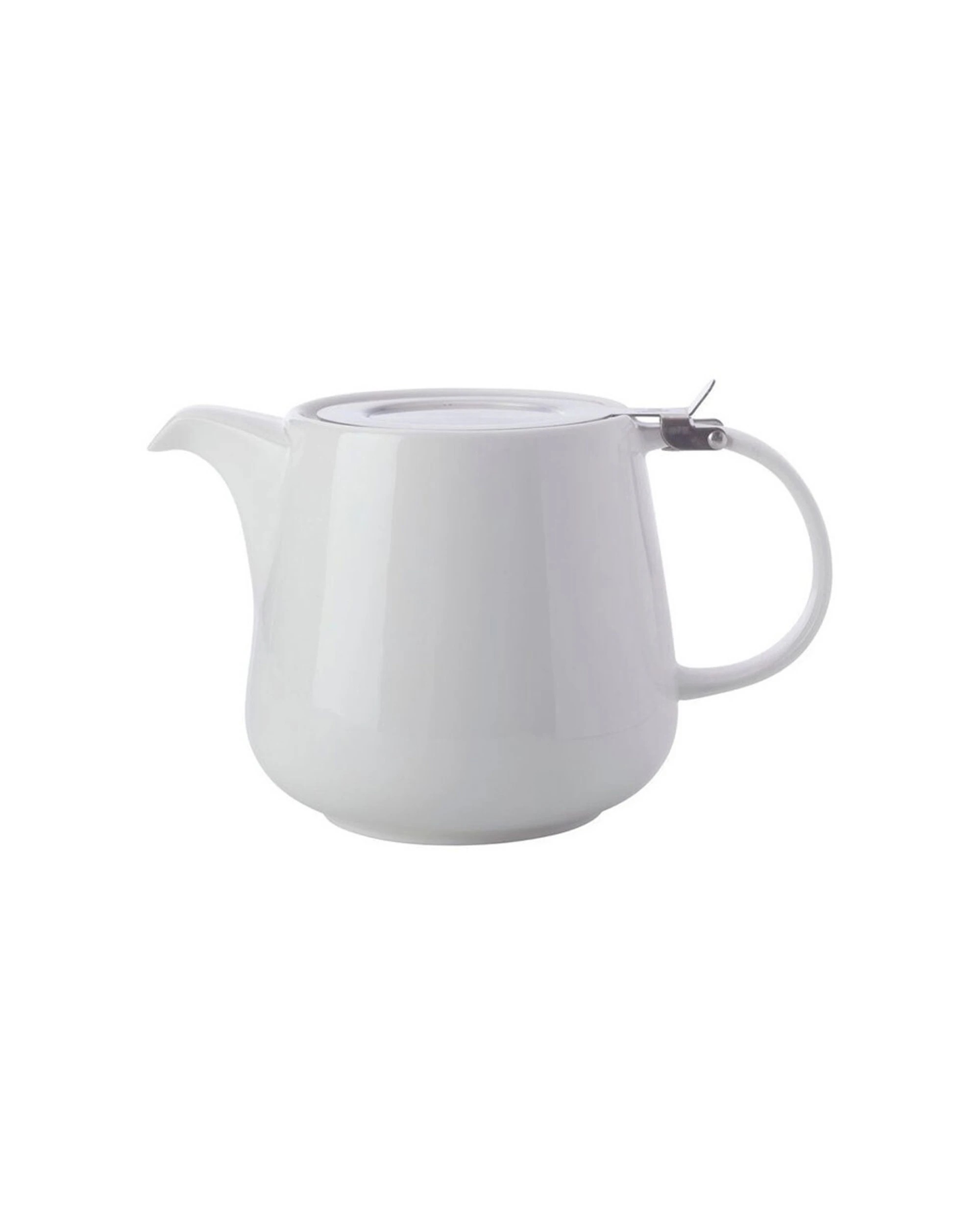 1 Maxwell & Williams Basics Porcelain Teapot Removable Infuser 600ml For Home
 - White, 1 of 3