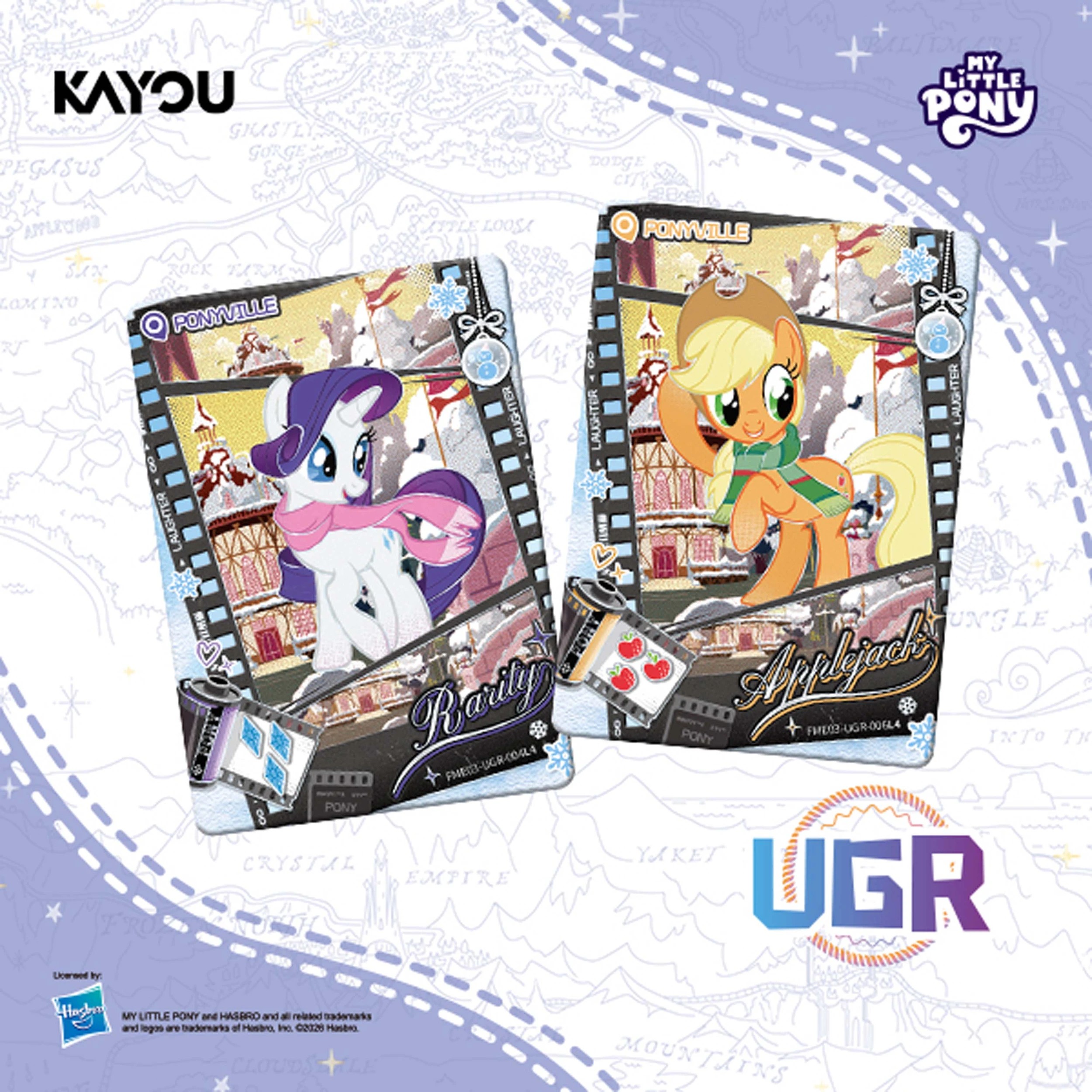 3 Kayou My Little Pony Friendship Eternal Fun Moments Series 3 Collectible Cards - Assorted, 3 of 4