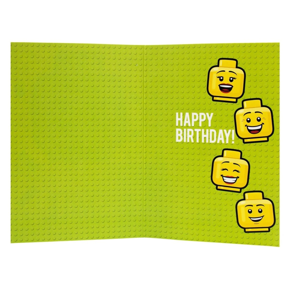 2 Connections from Hallmark LEGO Birthday Card - Smile, 2 of 3
