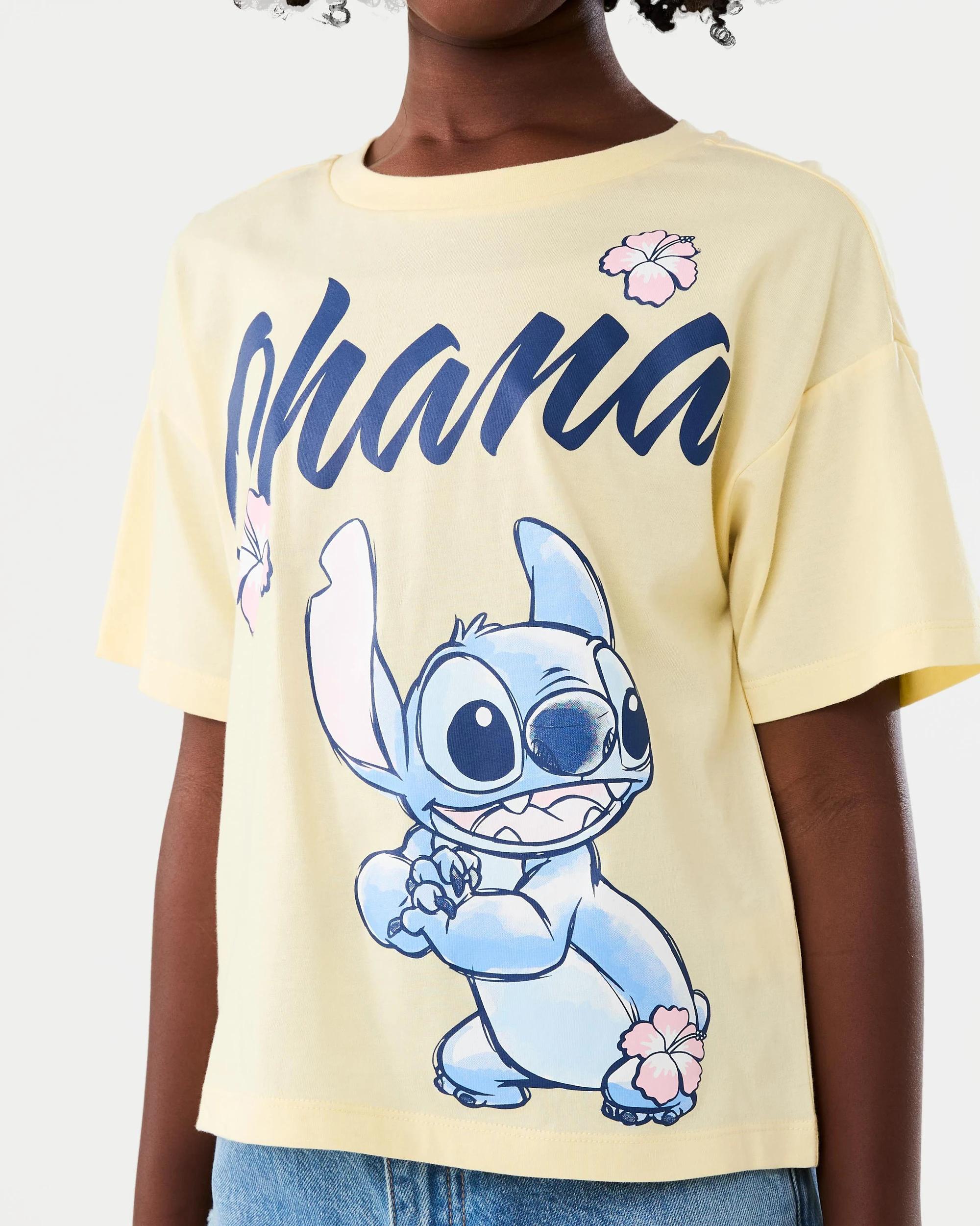 4 Disney Lilo & Stitch License Cropped T‑shirt Stitch, 4 of 7