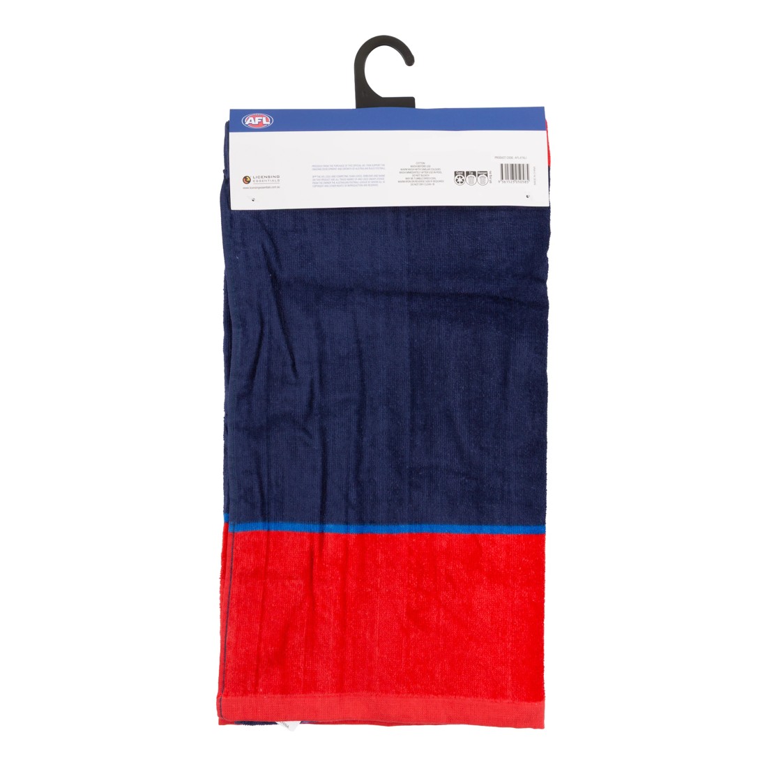 4 AFL Melbourne Demons Cotton Beach Towel, 4 of 4