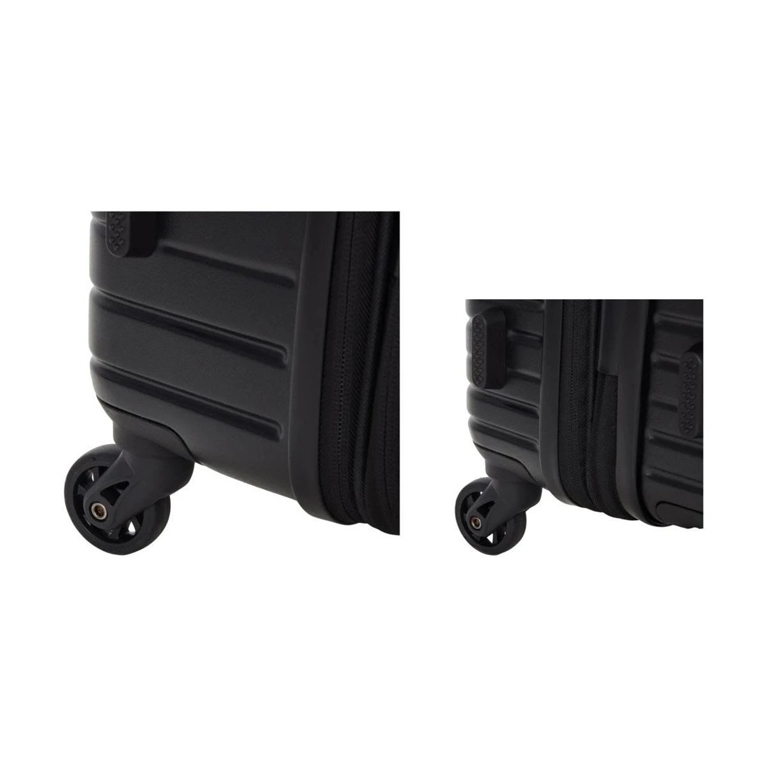 5 2 Piece 2 Way Open Hard Case Set - Black, 5 of 8