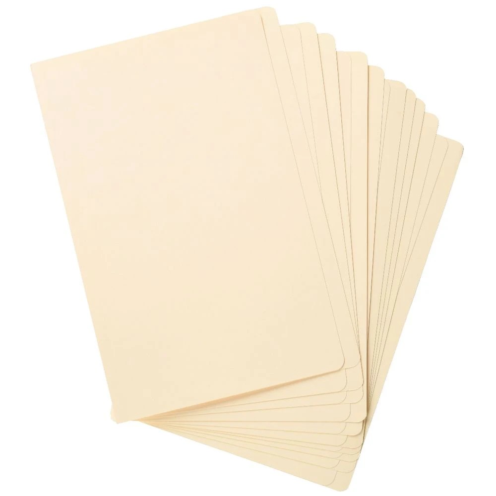 4 J.Burrows Manila Folder Foolscap Buff 10 Pack, 4 of 4