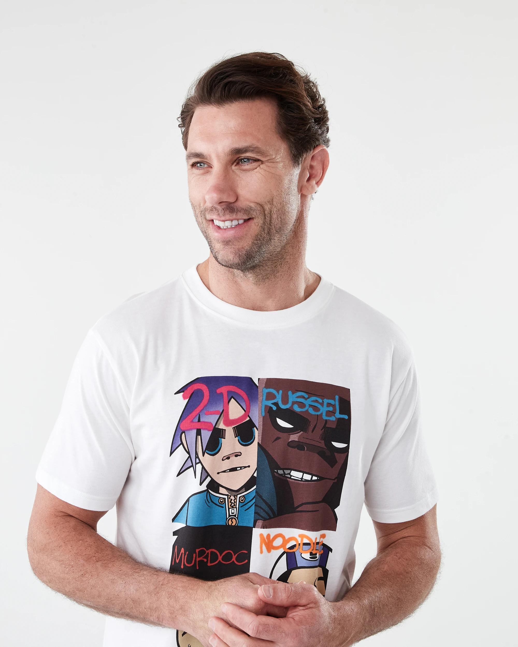 4 Gorillaz License T-shirt Gorillaz, 4 of 5